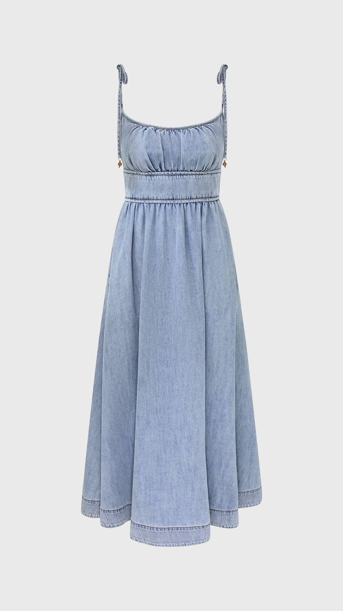 Zimmermann Wanderlust Denim Picnic Dress | Skylark