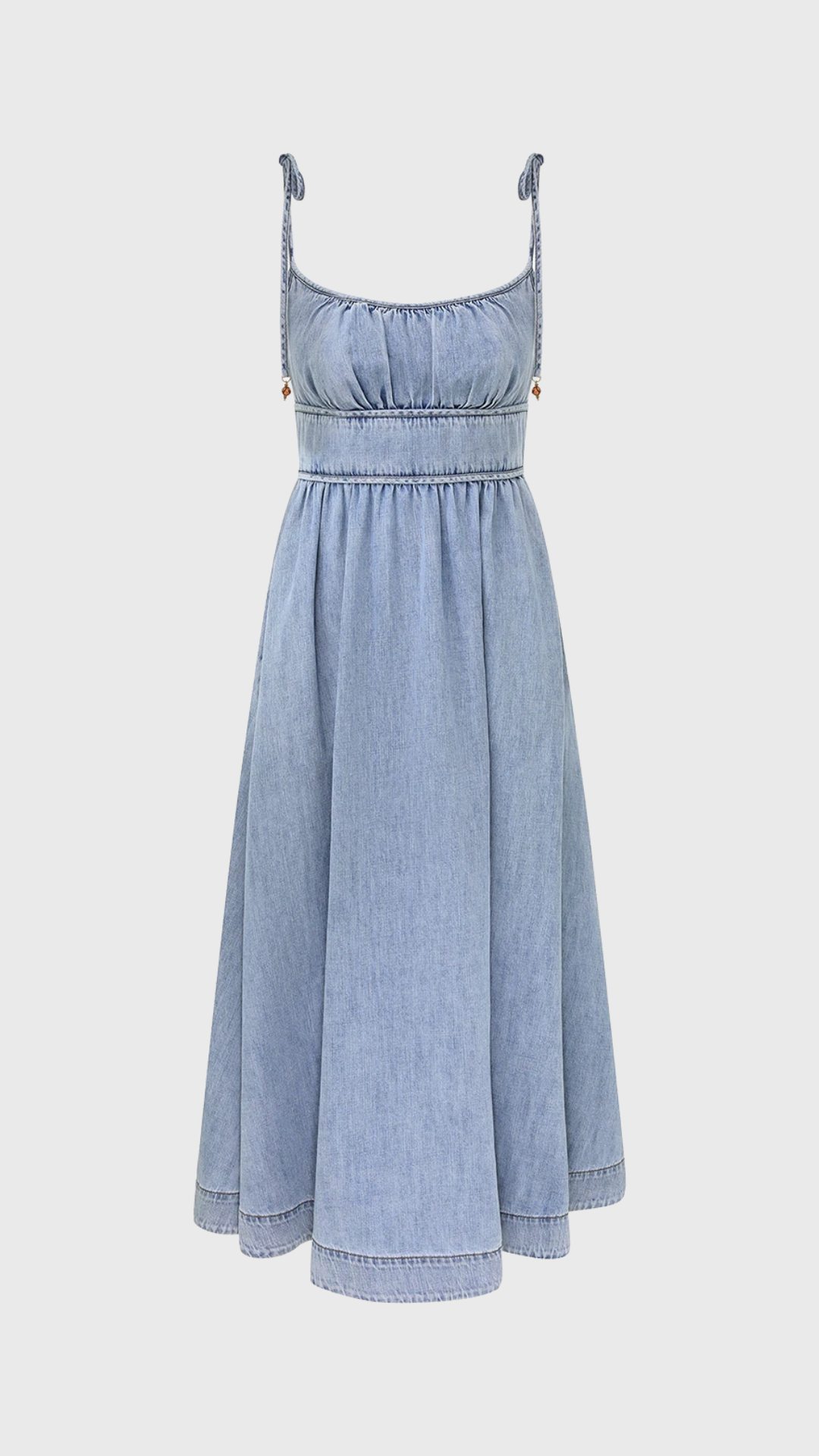 Zimmermann Wanderlust Picnic Dress in Skylark