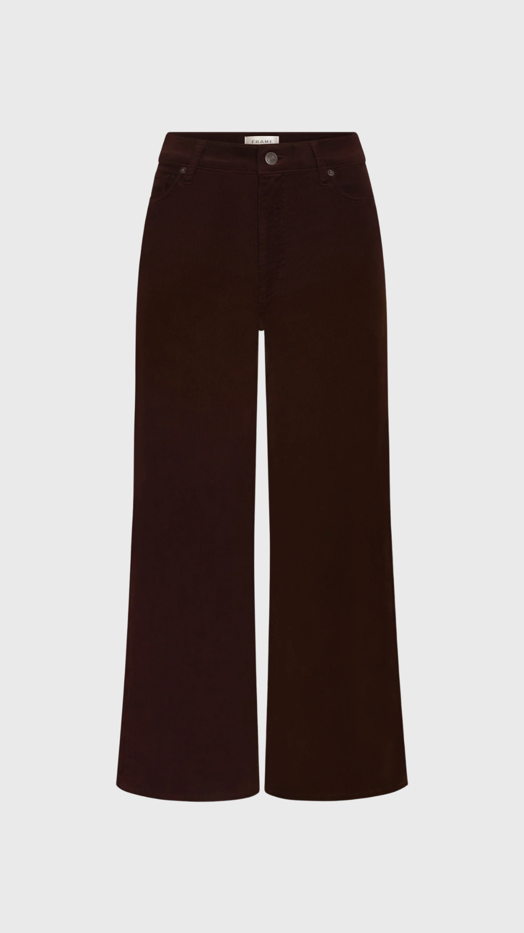 Frame The Corduroy Swing Jean in Espresso