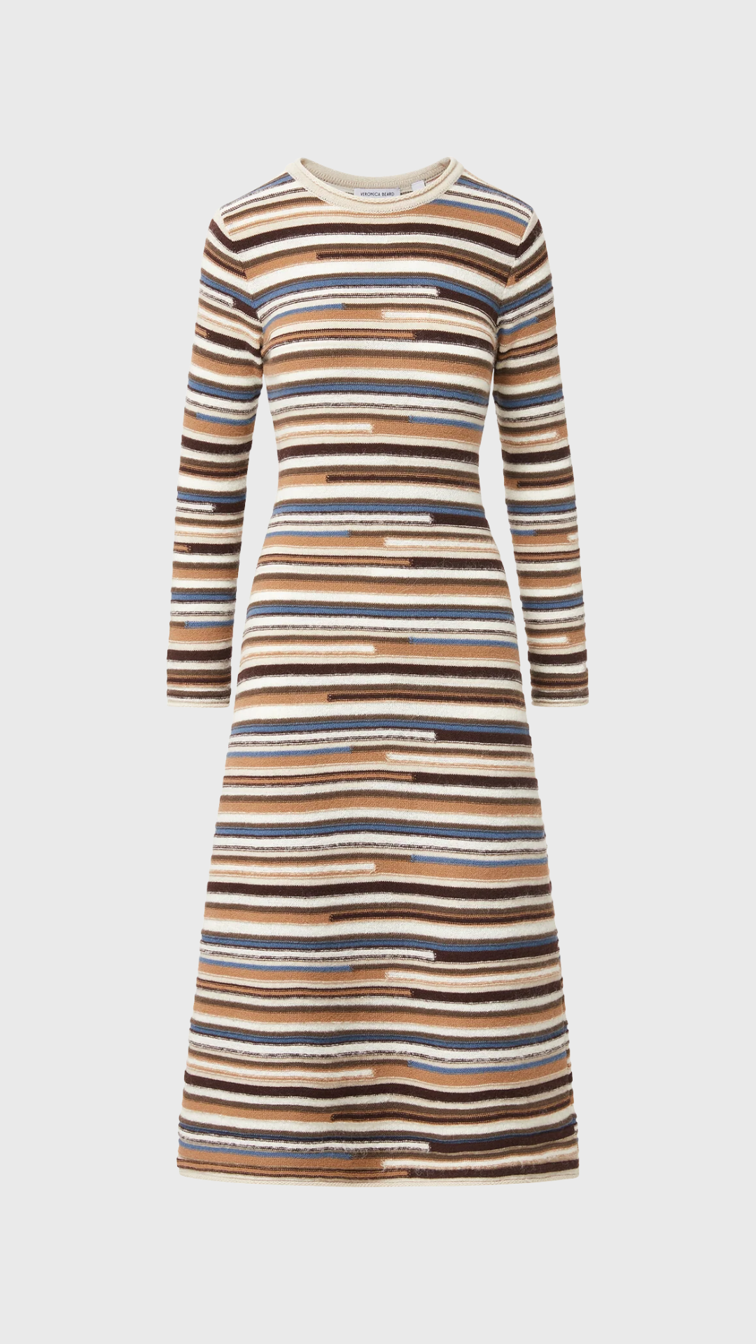 Veronica Beard Sanders Knit Dress in Acorn