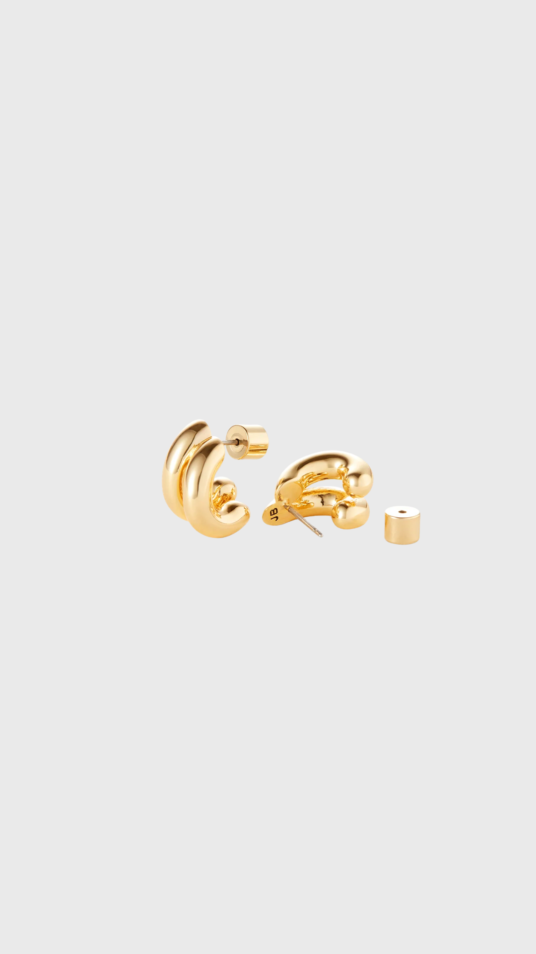 Jenny Bird Mini Florence Earrings in Gold