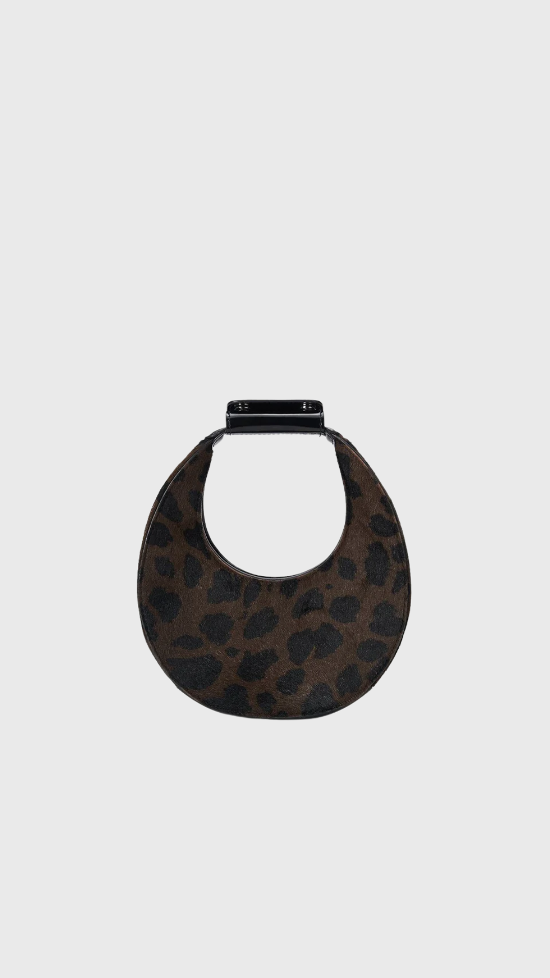 Staud Goodnight Moon Bag in Leopard