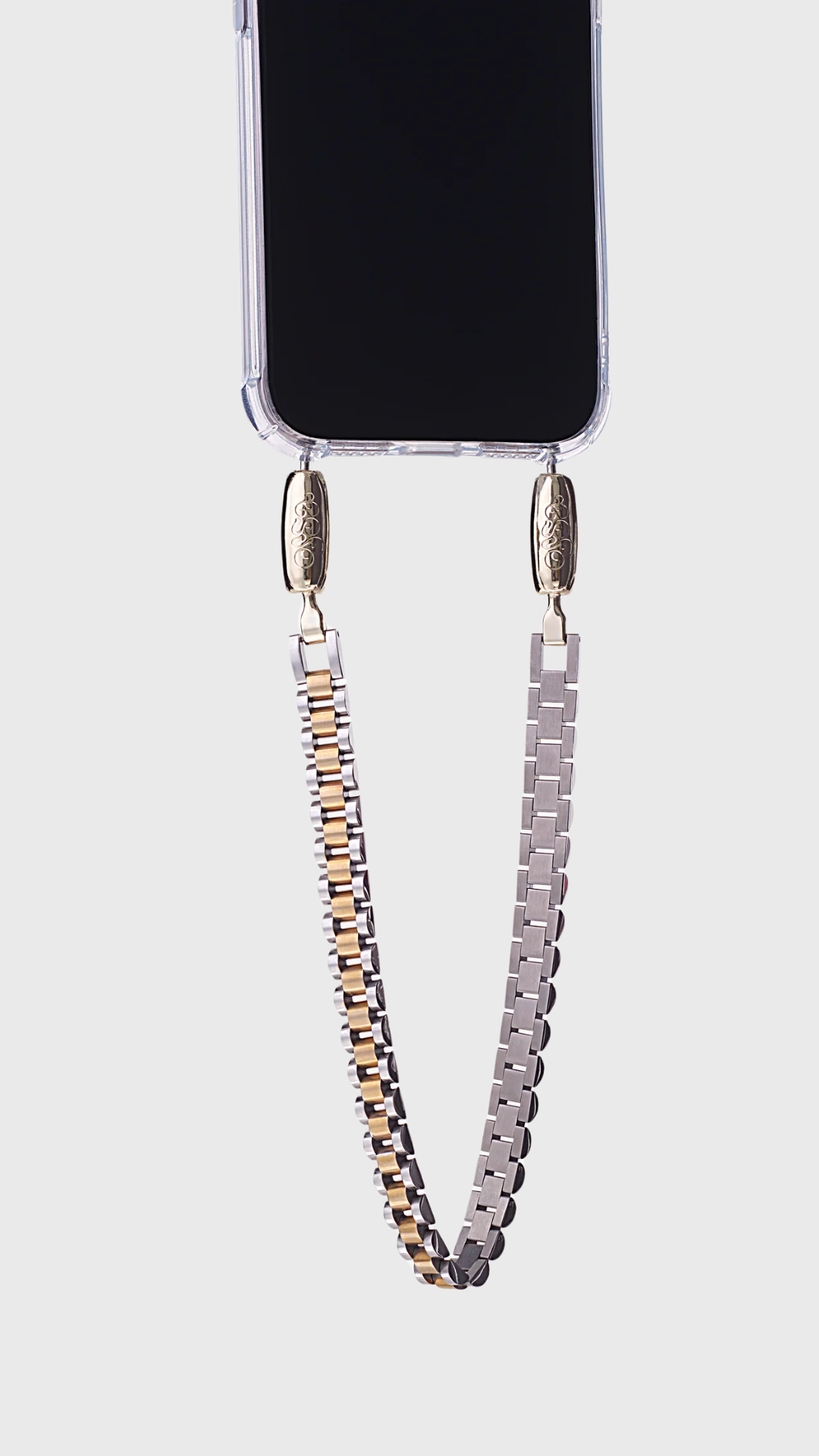 Ossa Jubilee Watchband Wristlet in Gold/Rhodium