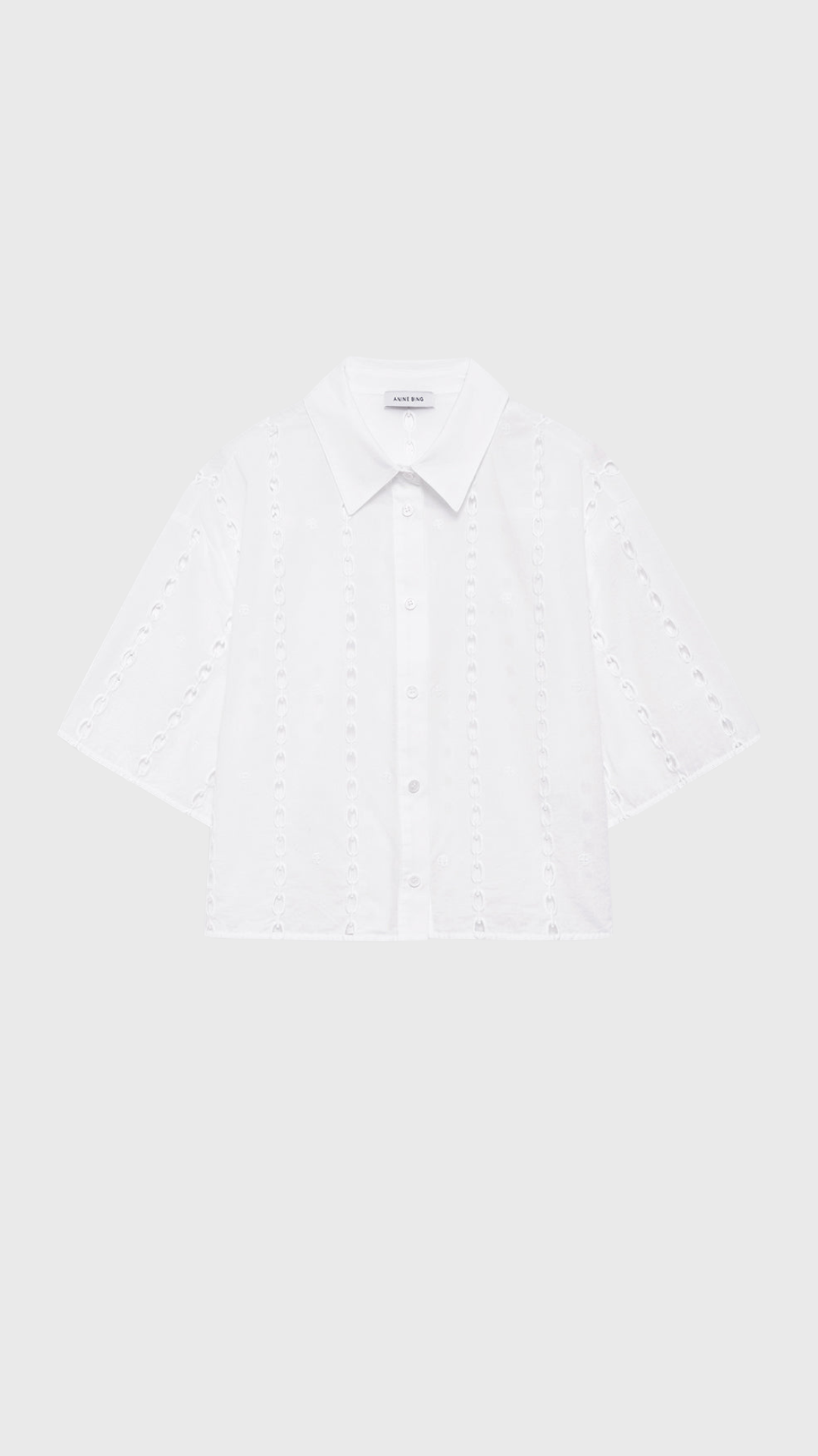 Anine Bing Lincoln Shirt in White