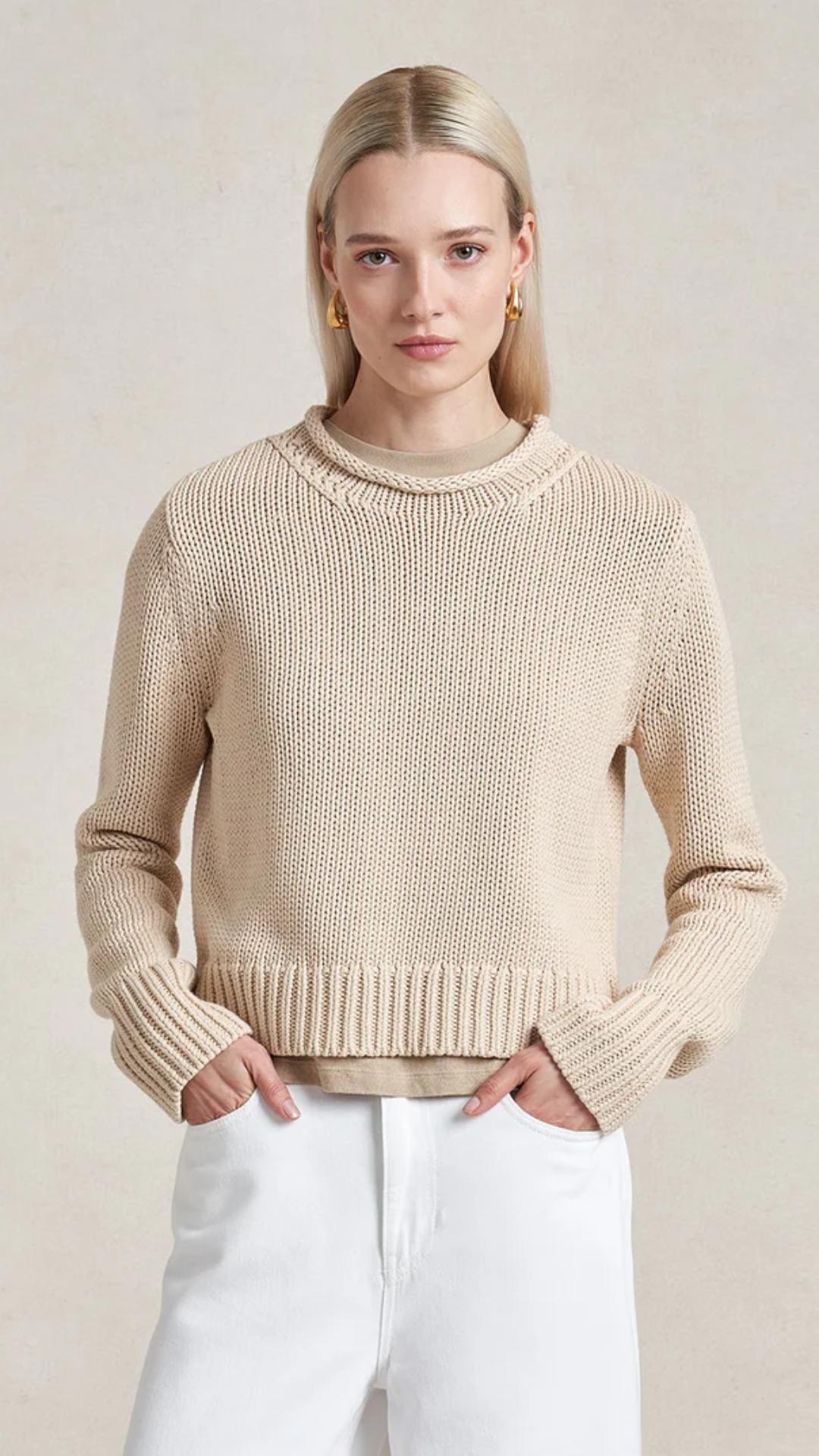 La Ligne Solid Mini Marina Sweater