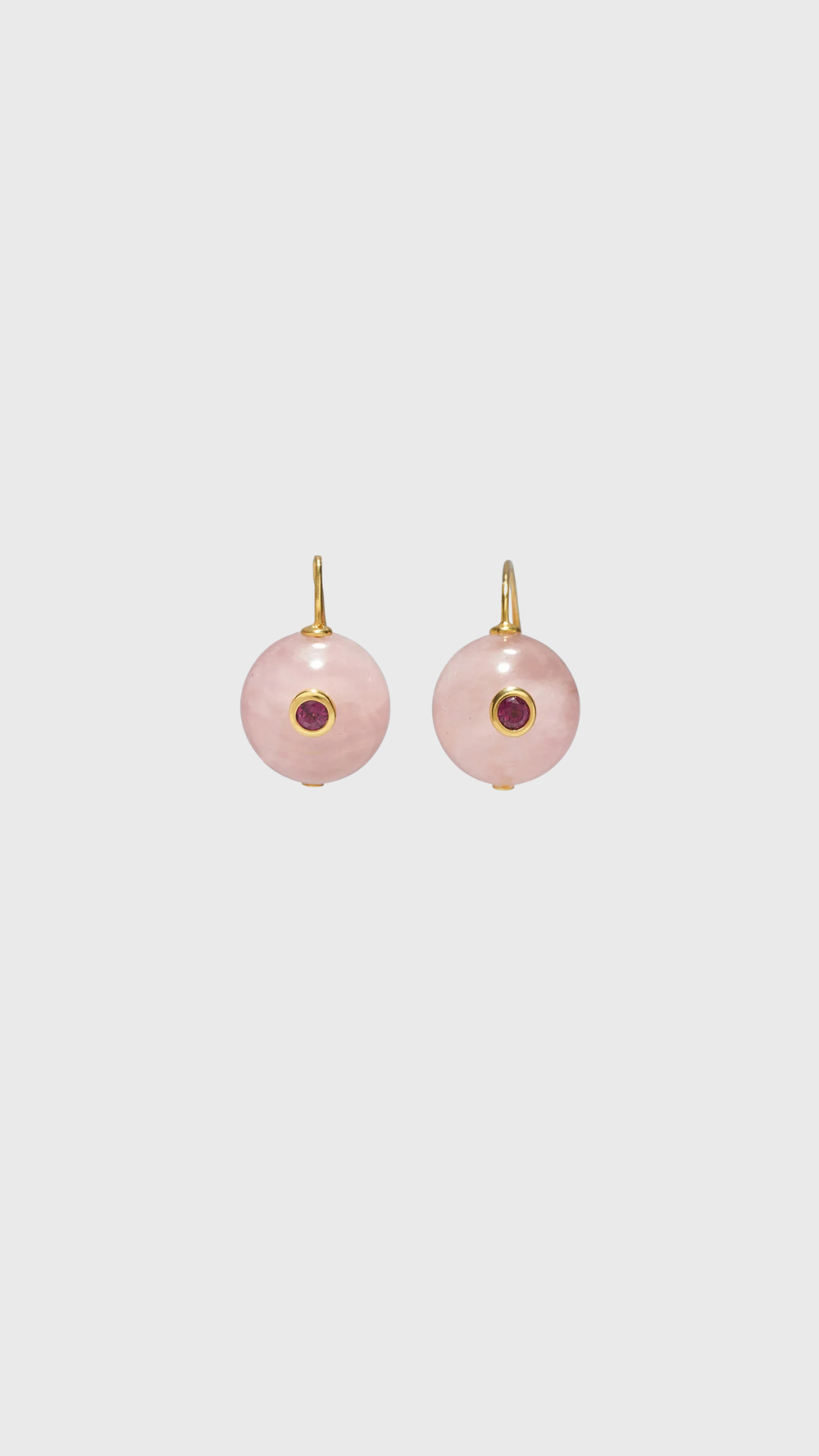 Lizzie Fortunato Comet Earrings in Madagascar Rose