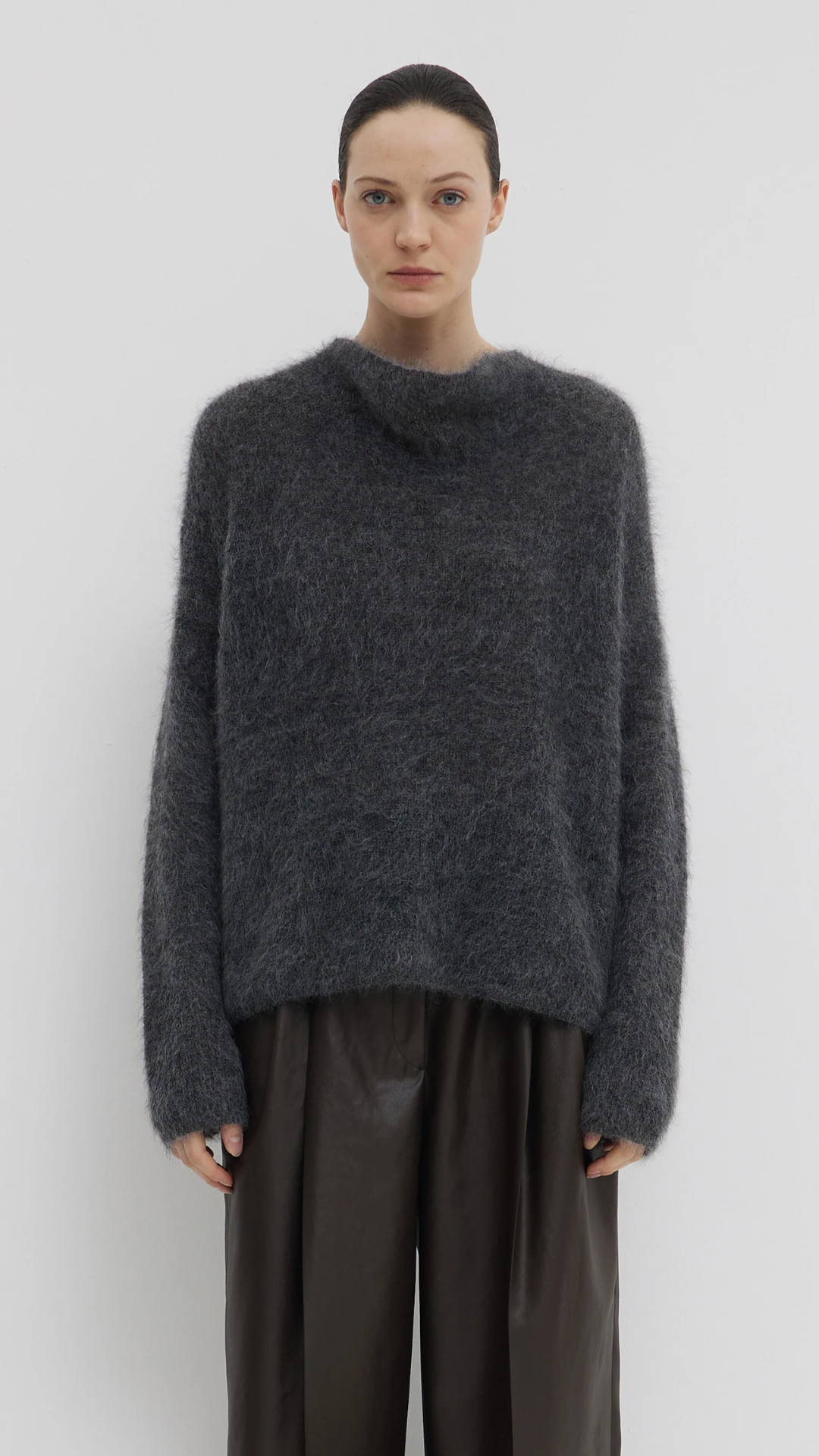 Christian Wijnants Karbriella Sweater in Graphite