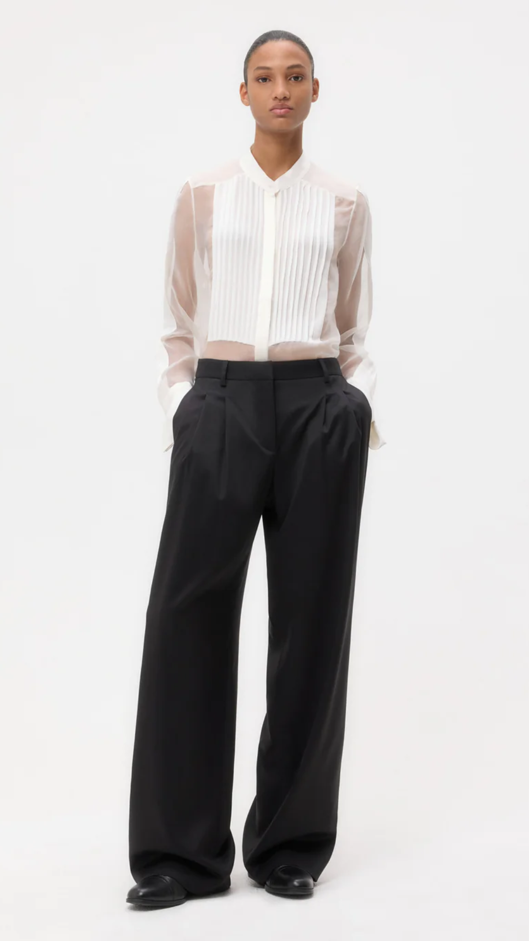 TWP Sulli With Tux Pant in Black