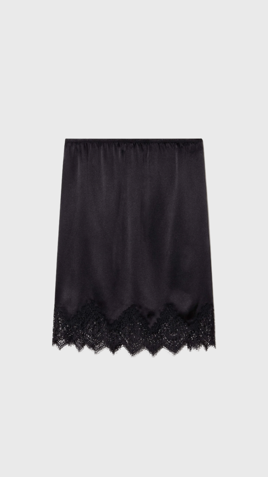 Nili Lotan Thea Lace Skirt in Black