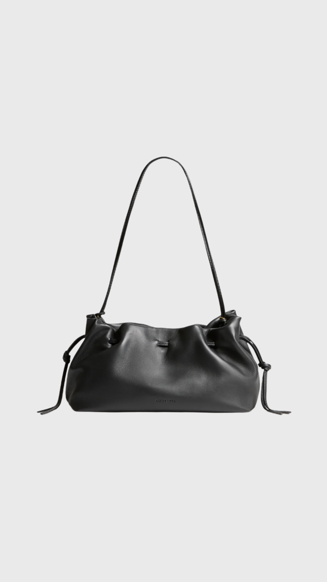 Altuzarra Drawstring Clutch in Black