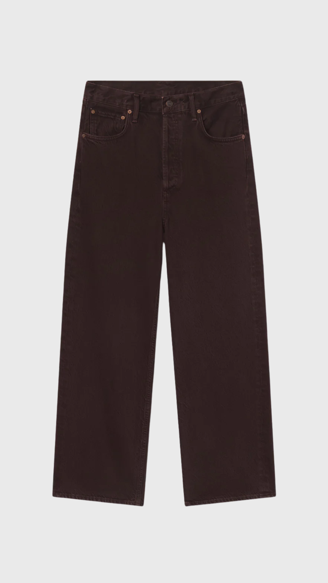 Agolde Ren Jean in Sloe Berry