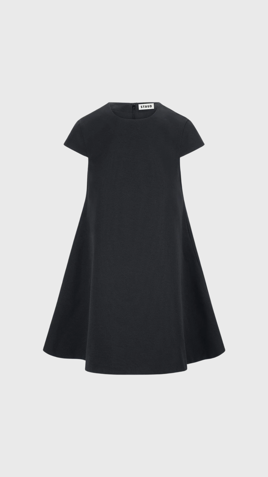 Staud Mia Mini Dress in Black