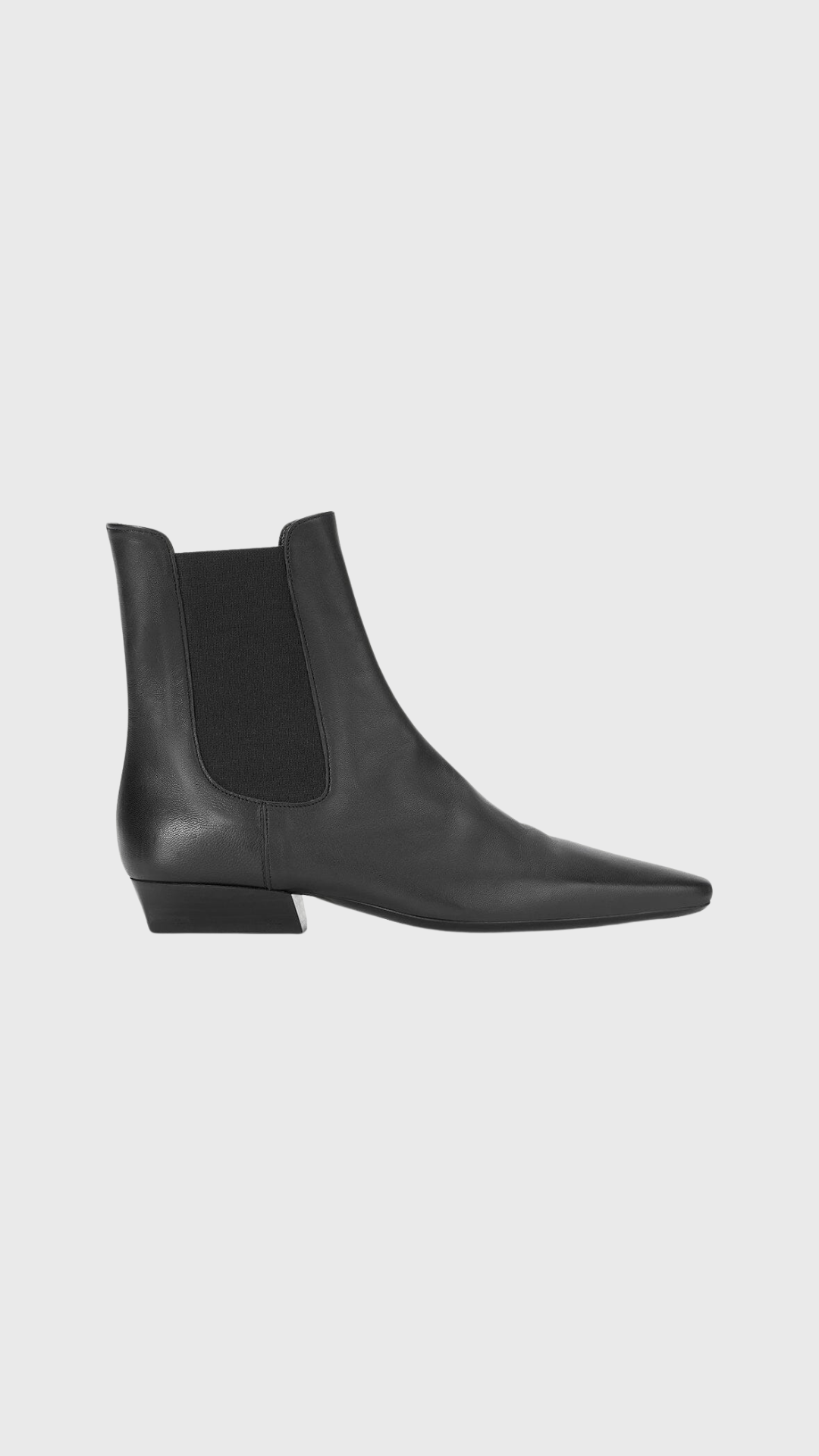 Staud Wally Chelsea Boot in Black