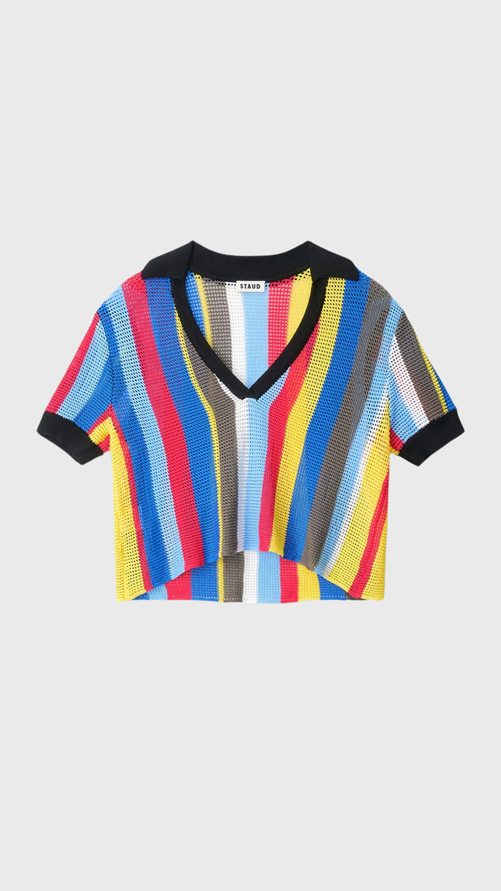 Staud Hamel Top in Market Stripe