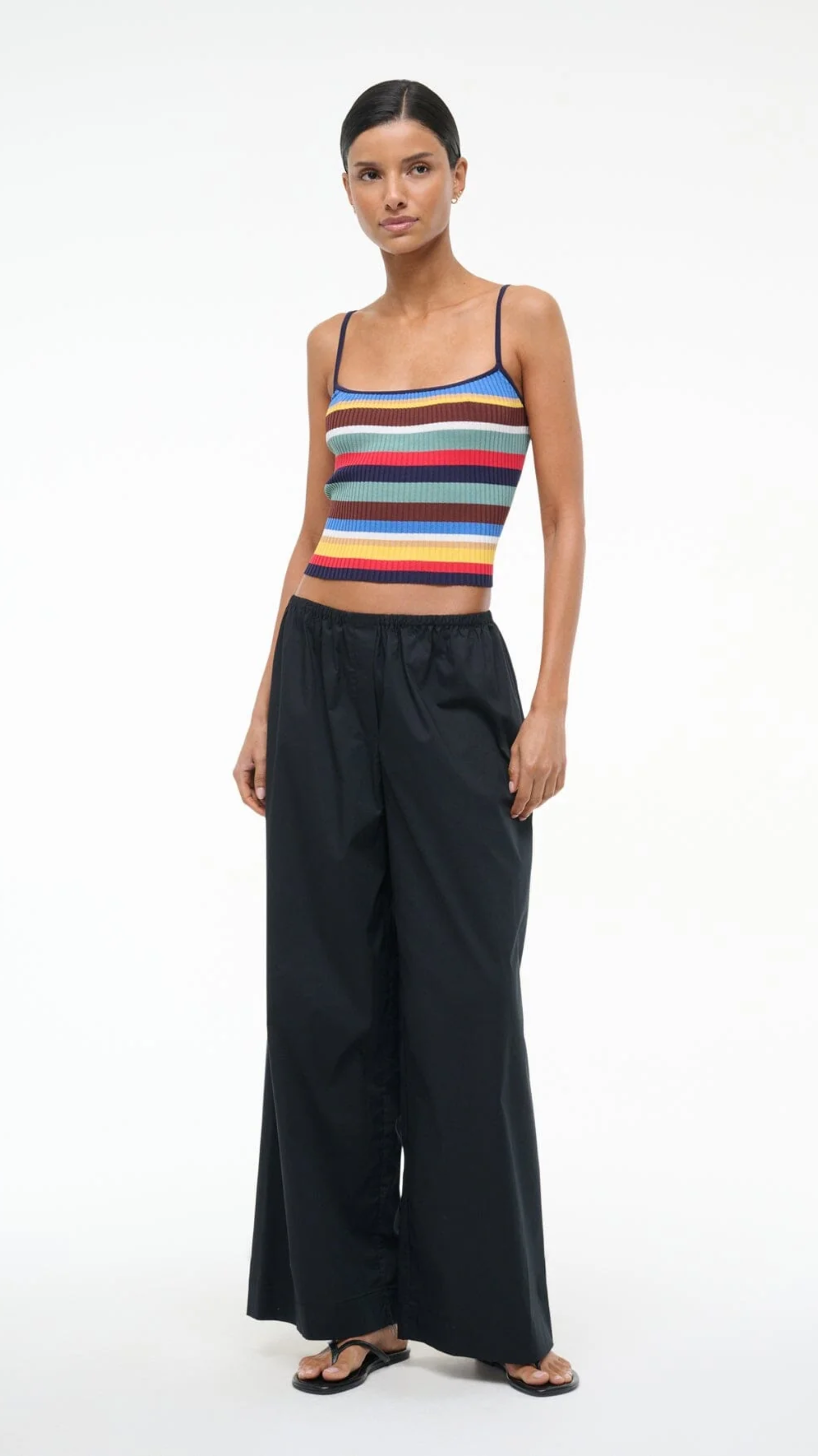 Staud Bonfire Pant in Black