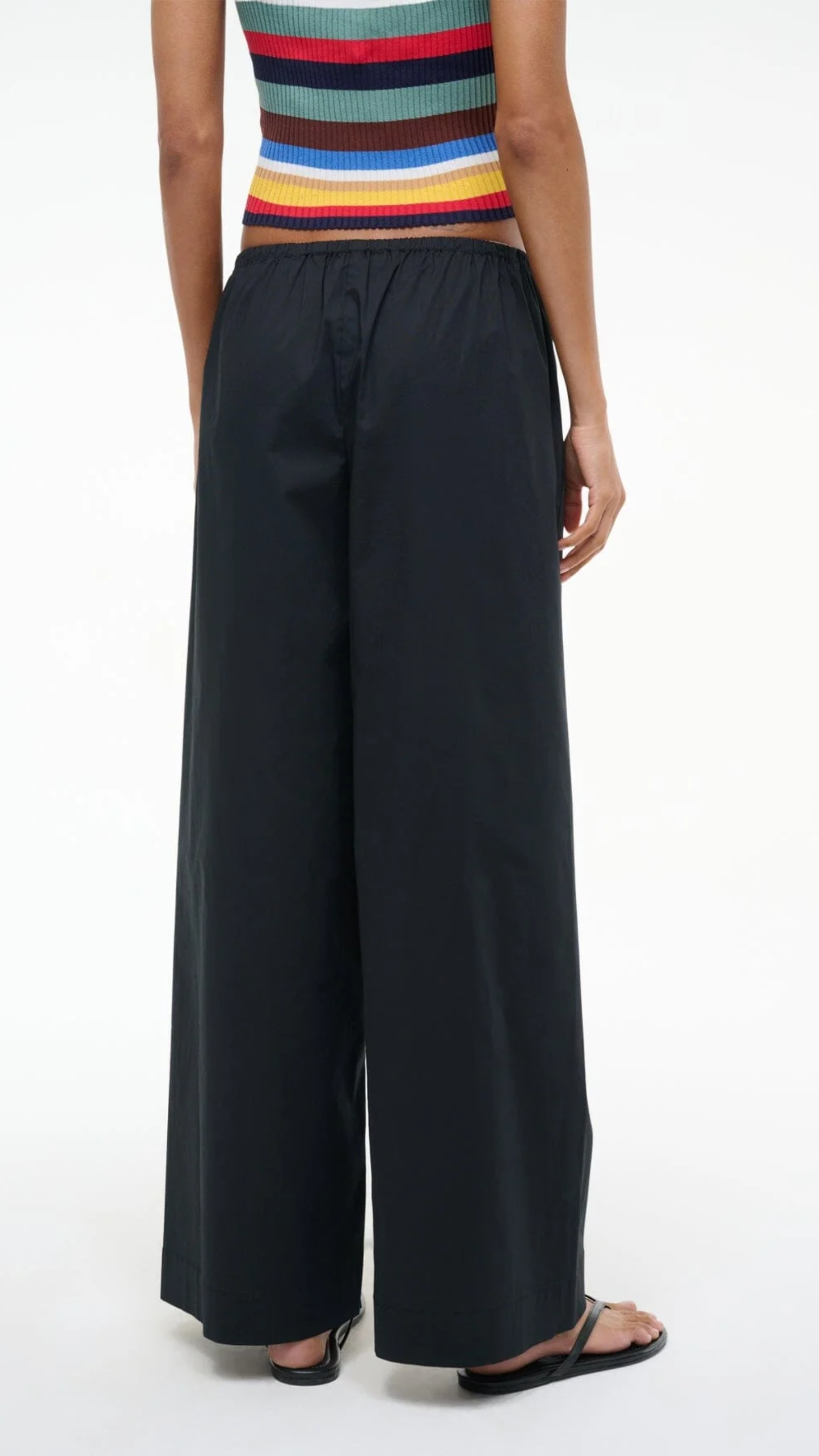 Staud Bonfire Pant in Black