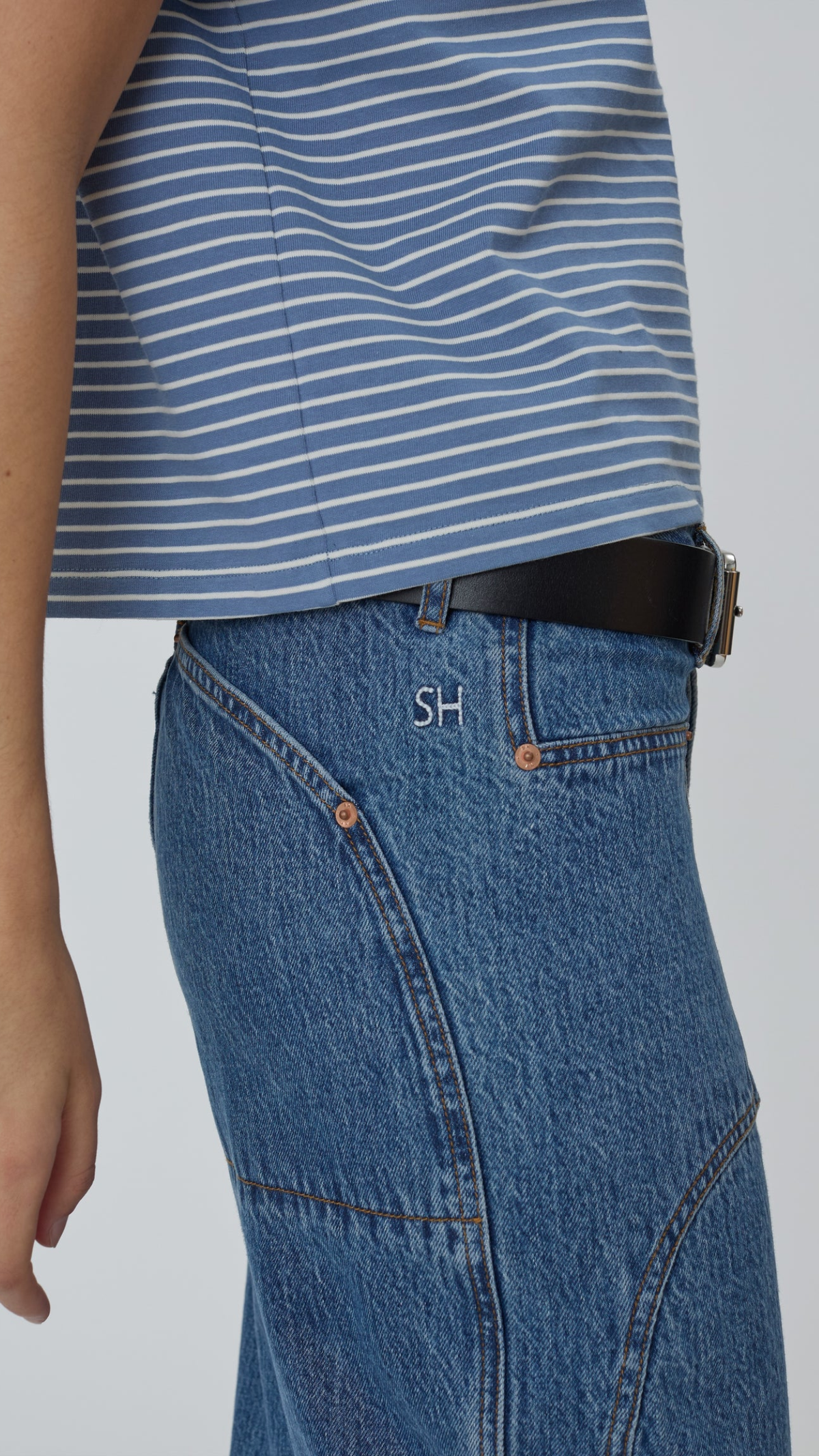Still Here Supply Jean in Classic Blue