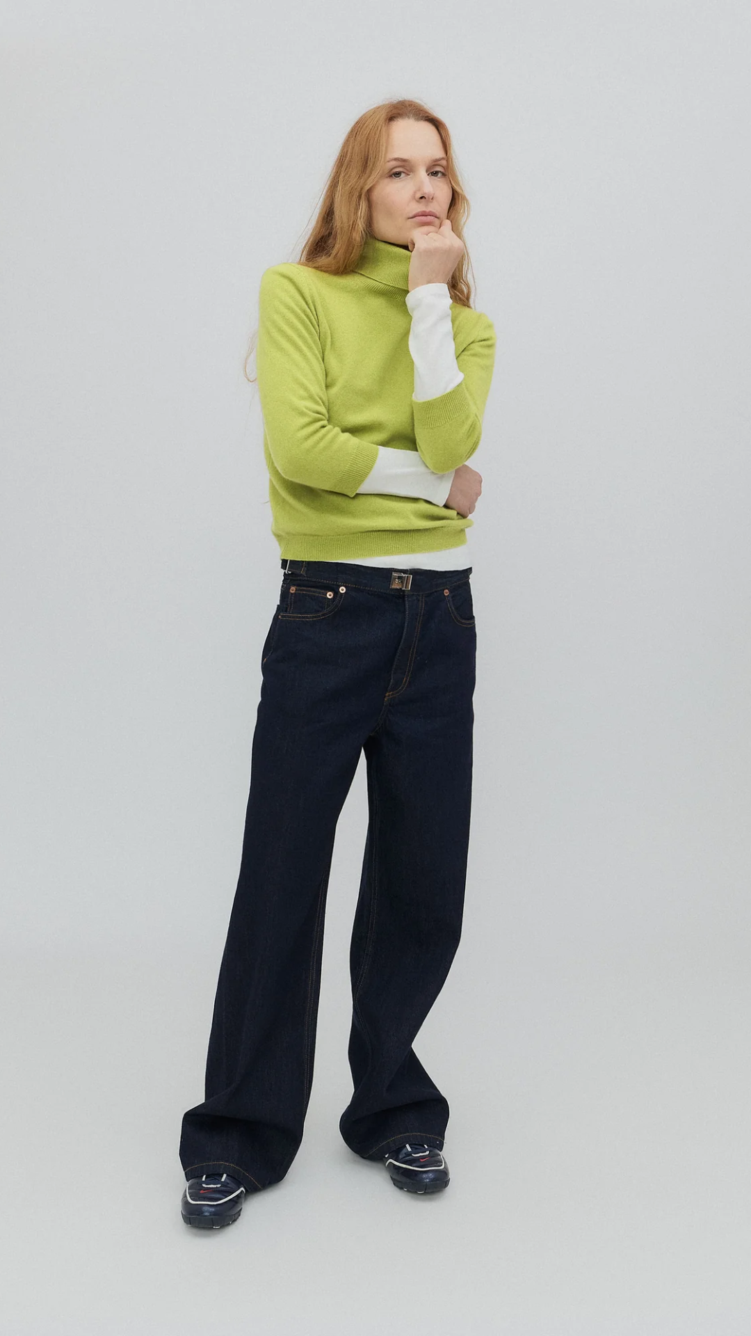 Still Here Buckle Jean in Indigo