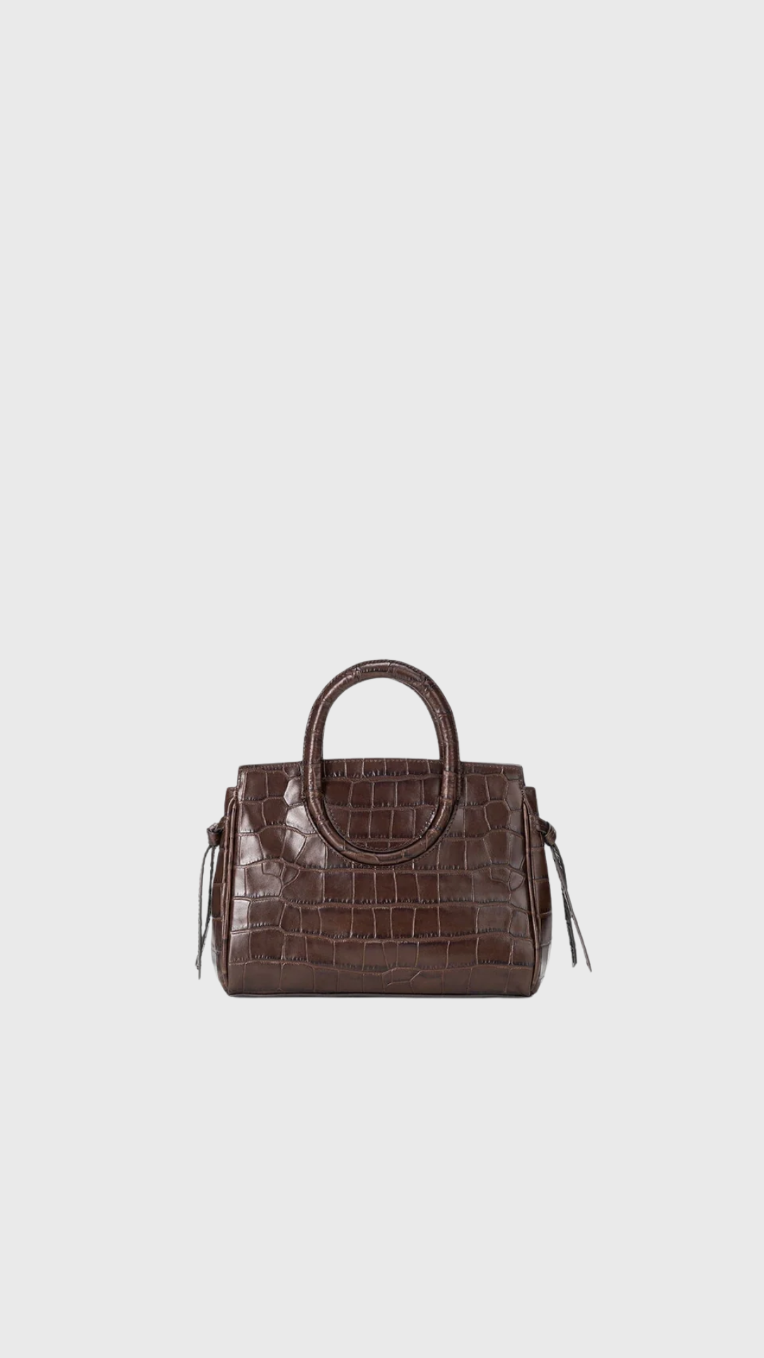 Staud Maude Mini Carryall in Espresso