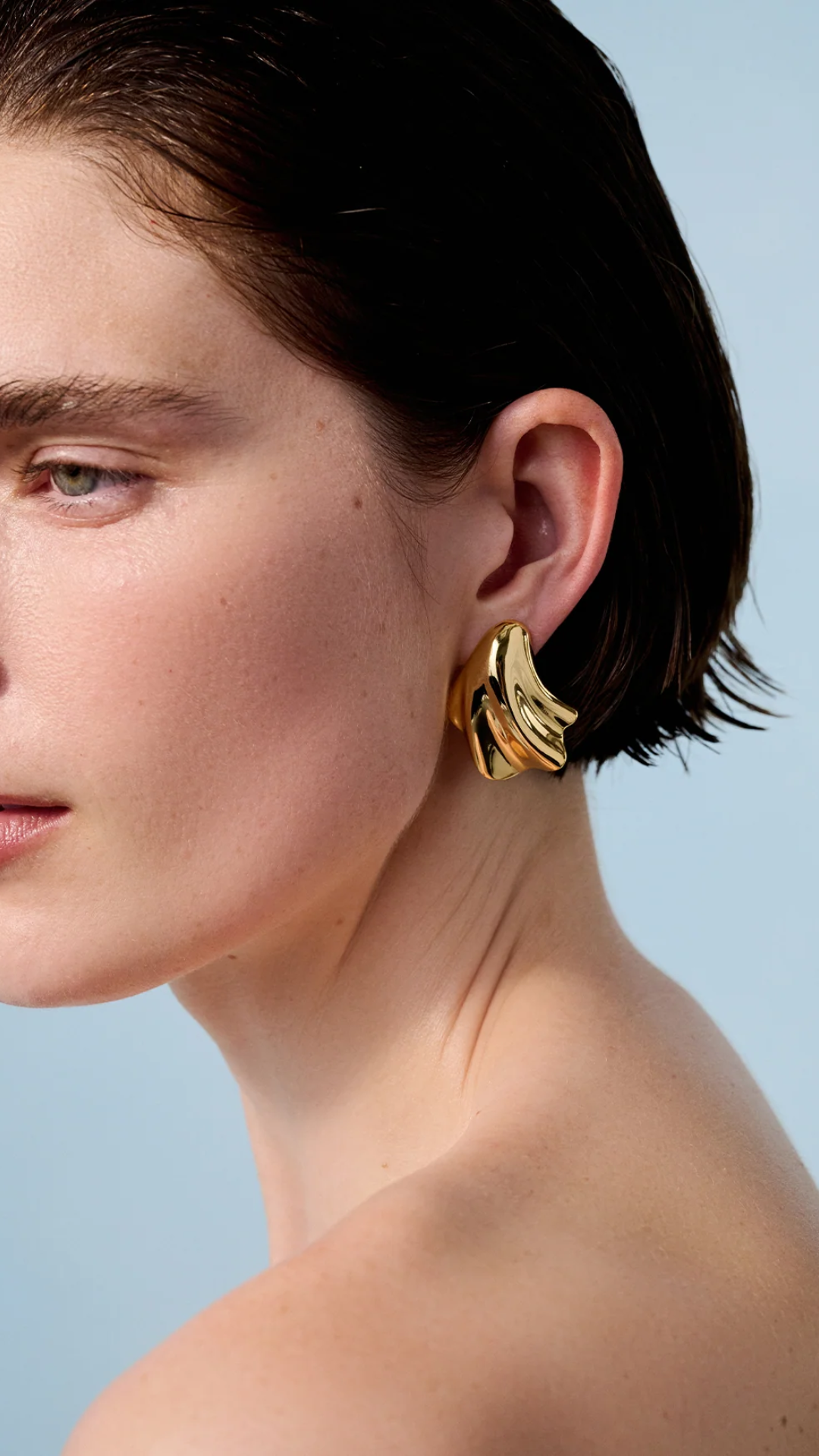 Jenny Bird Lydia Earrings in Gold