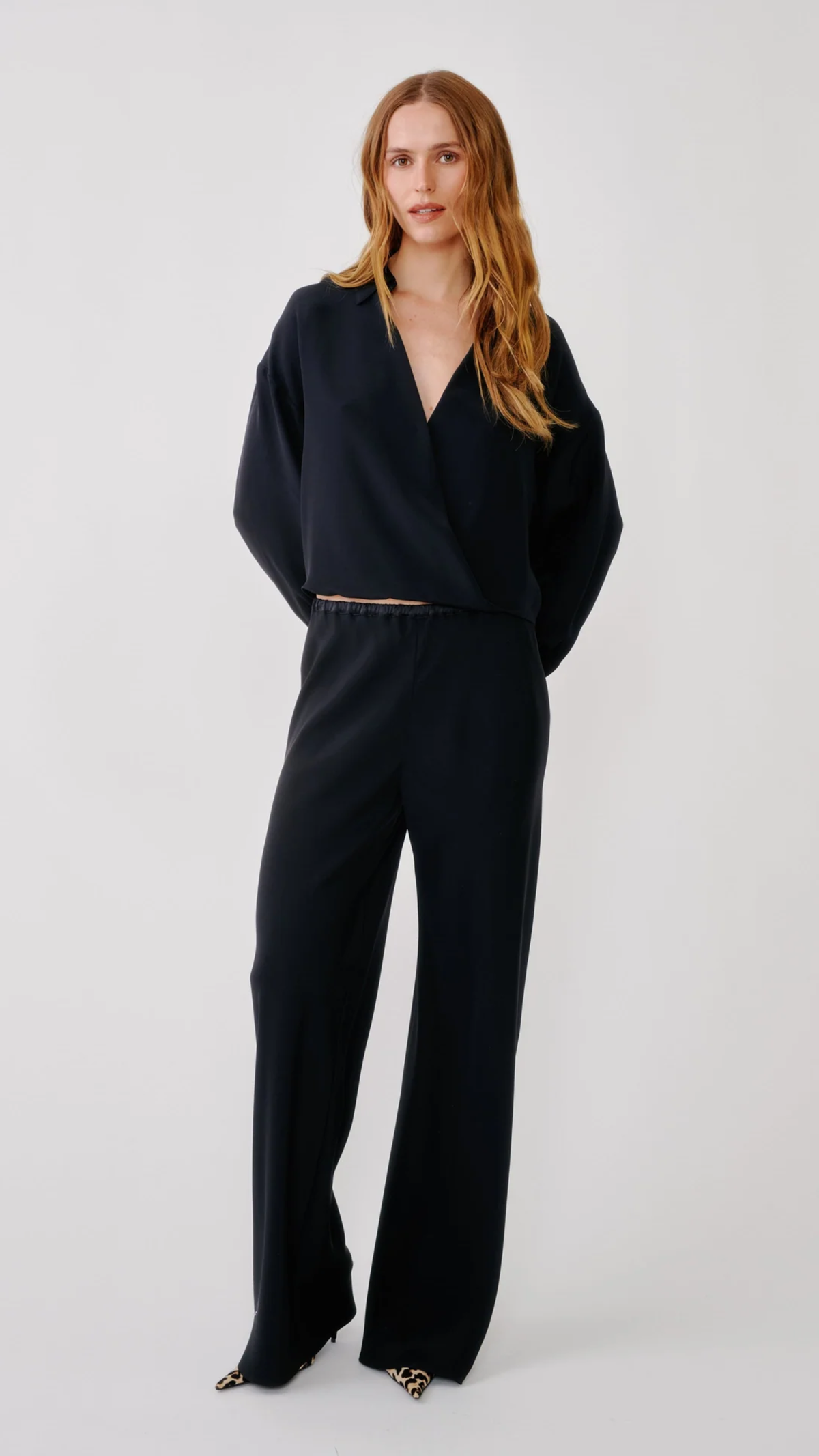 Sablyn Naomi Bias Cut Pull On Pant