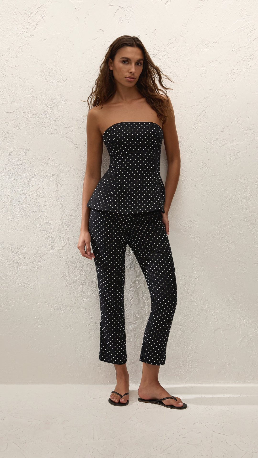 Faithfull Petro Top in Polka Dot