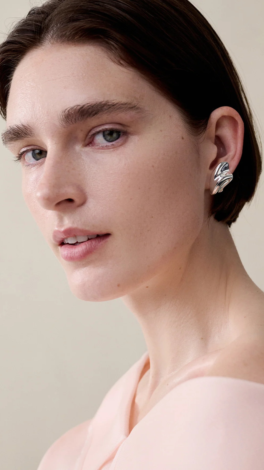 Jenny Bird Portia Earrings in Silver