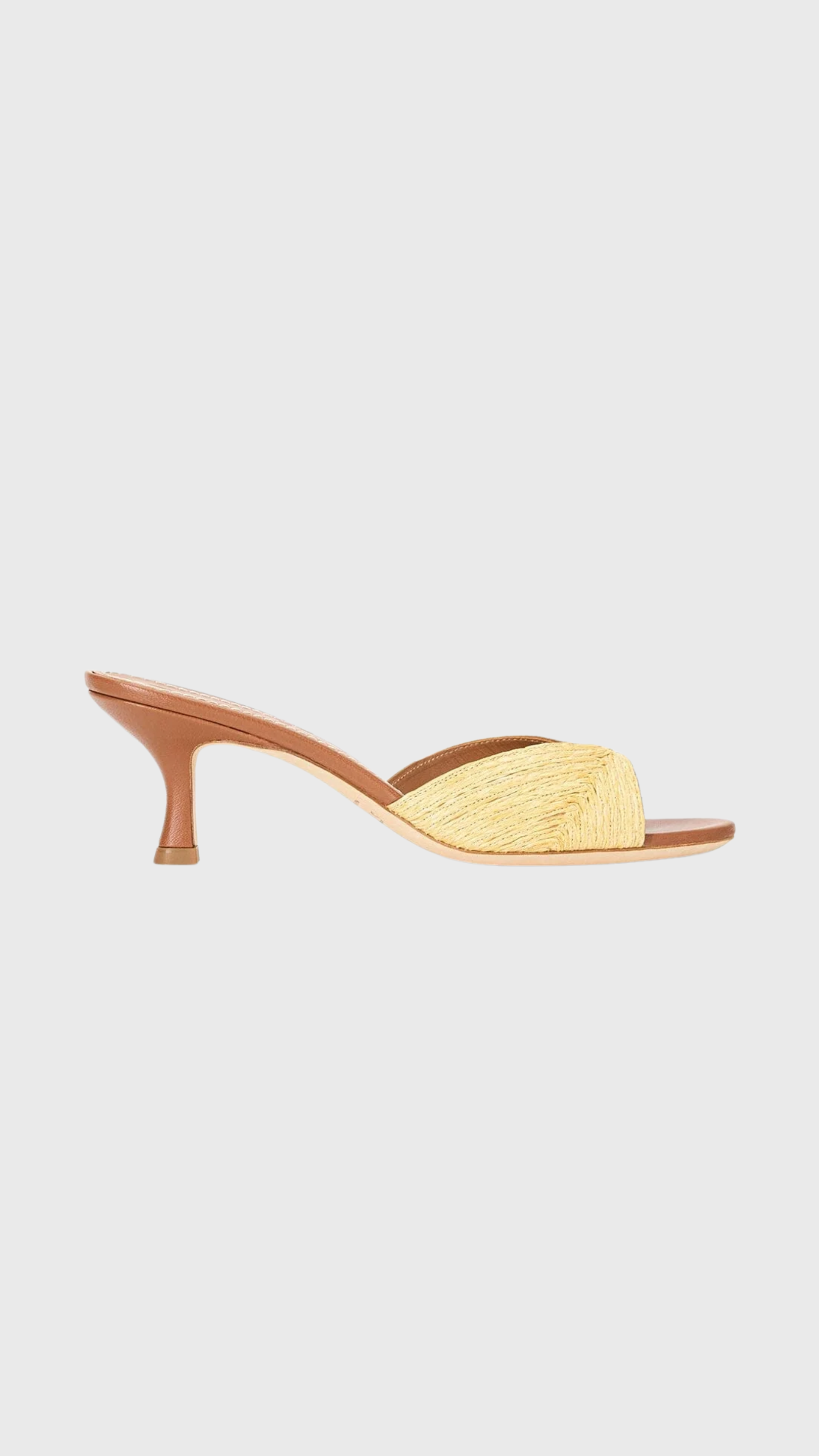 Staud Brigitte Mule in Natural