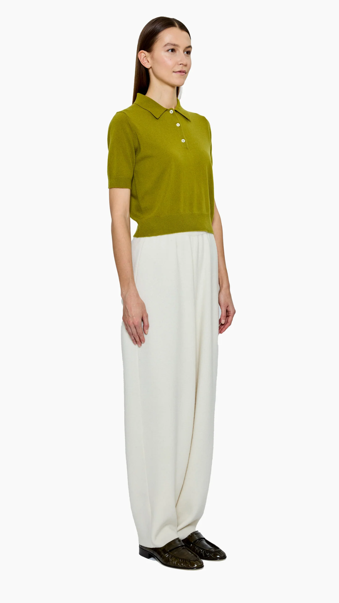 Arch 4 Octavia Polo Top in Caper Green