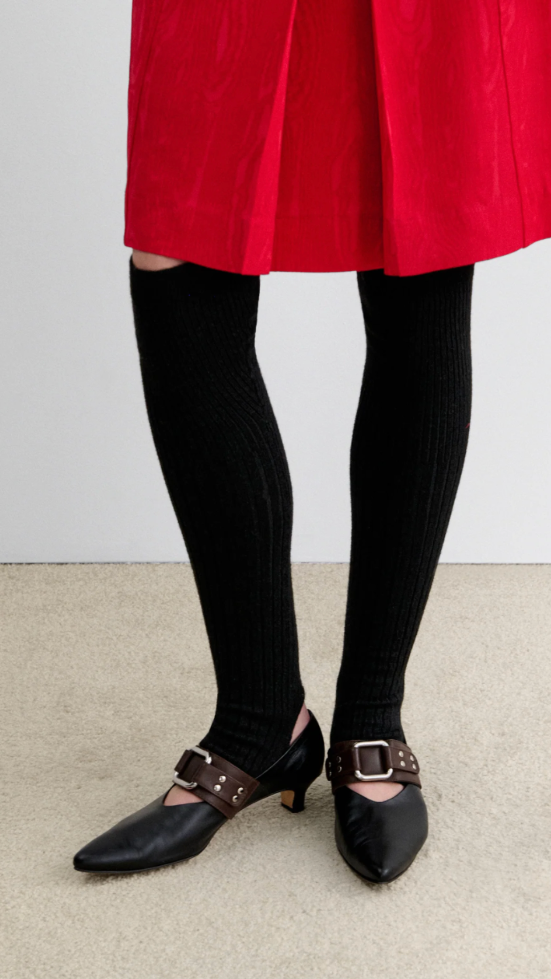 Rachel Comey Clemmie Pirate Heel in Black Mule