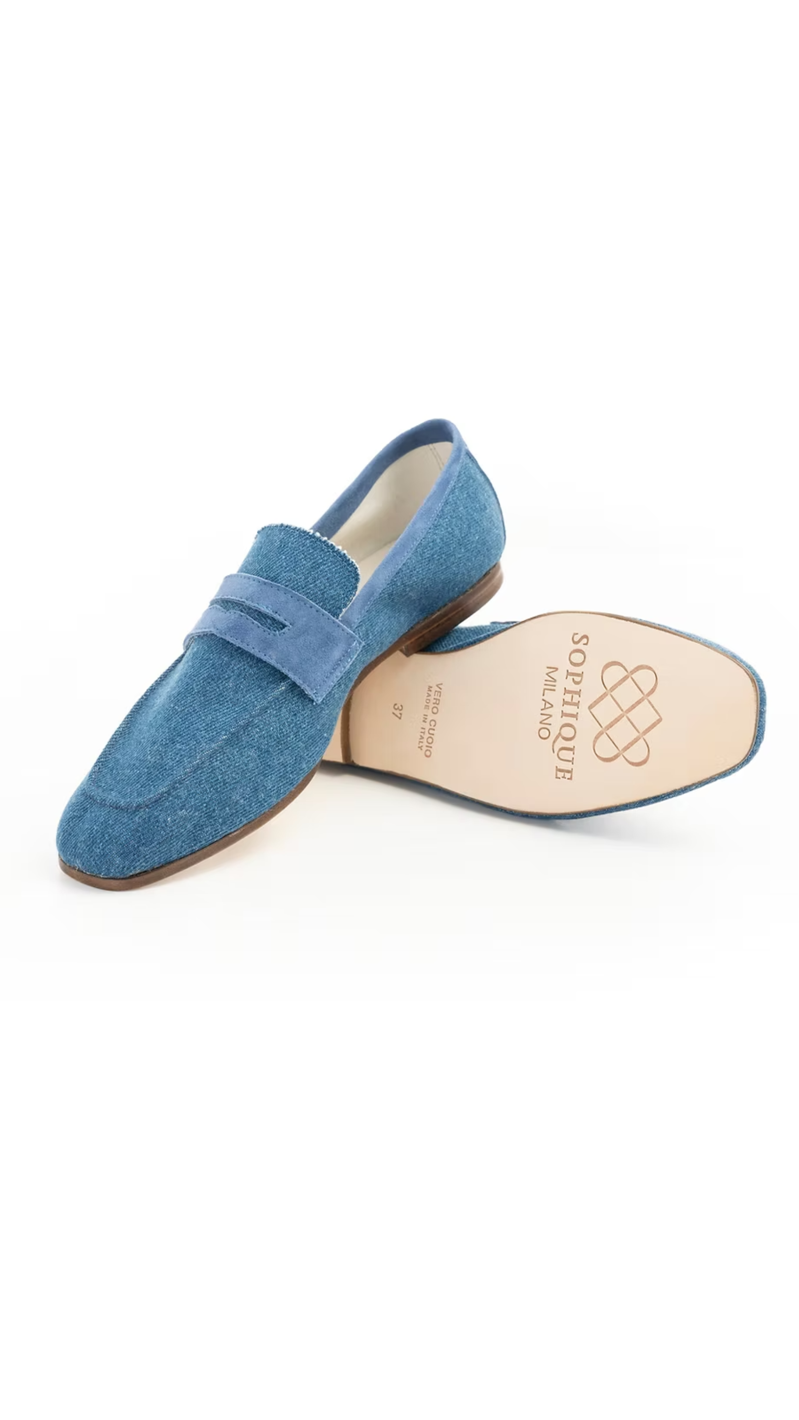 Sophique Essenziale Loafers in Denim