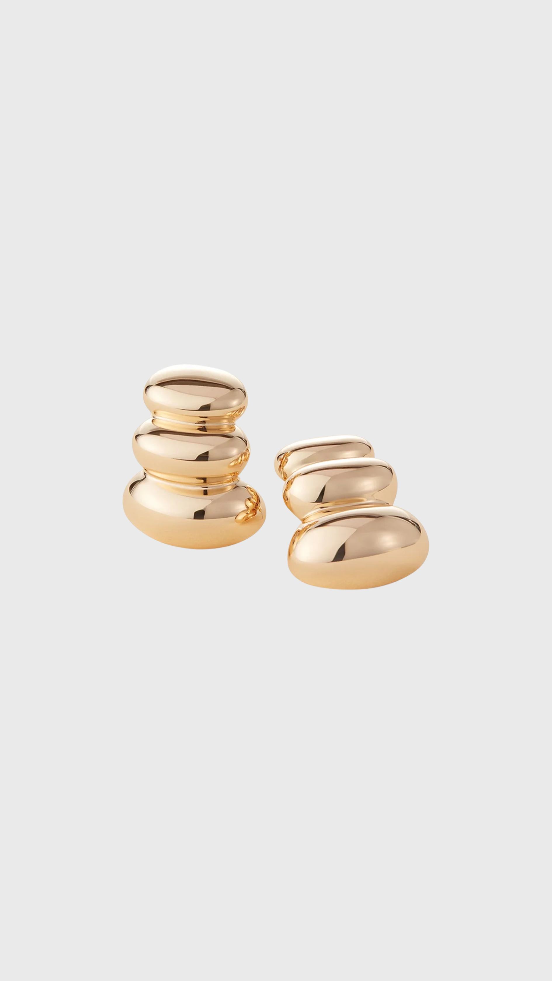 Jenny Bird Non-stop Earrings in Gold