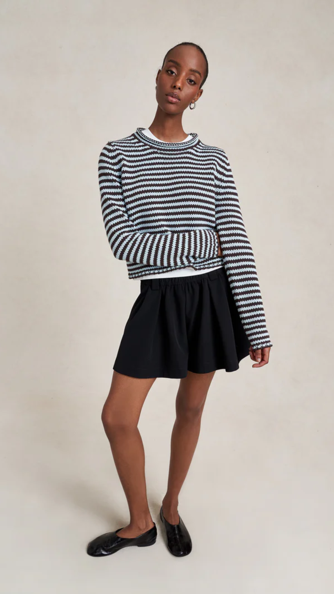 La Ligne Fine Stripe Mini Marina Sweater