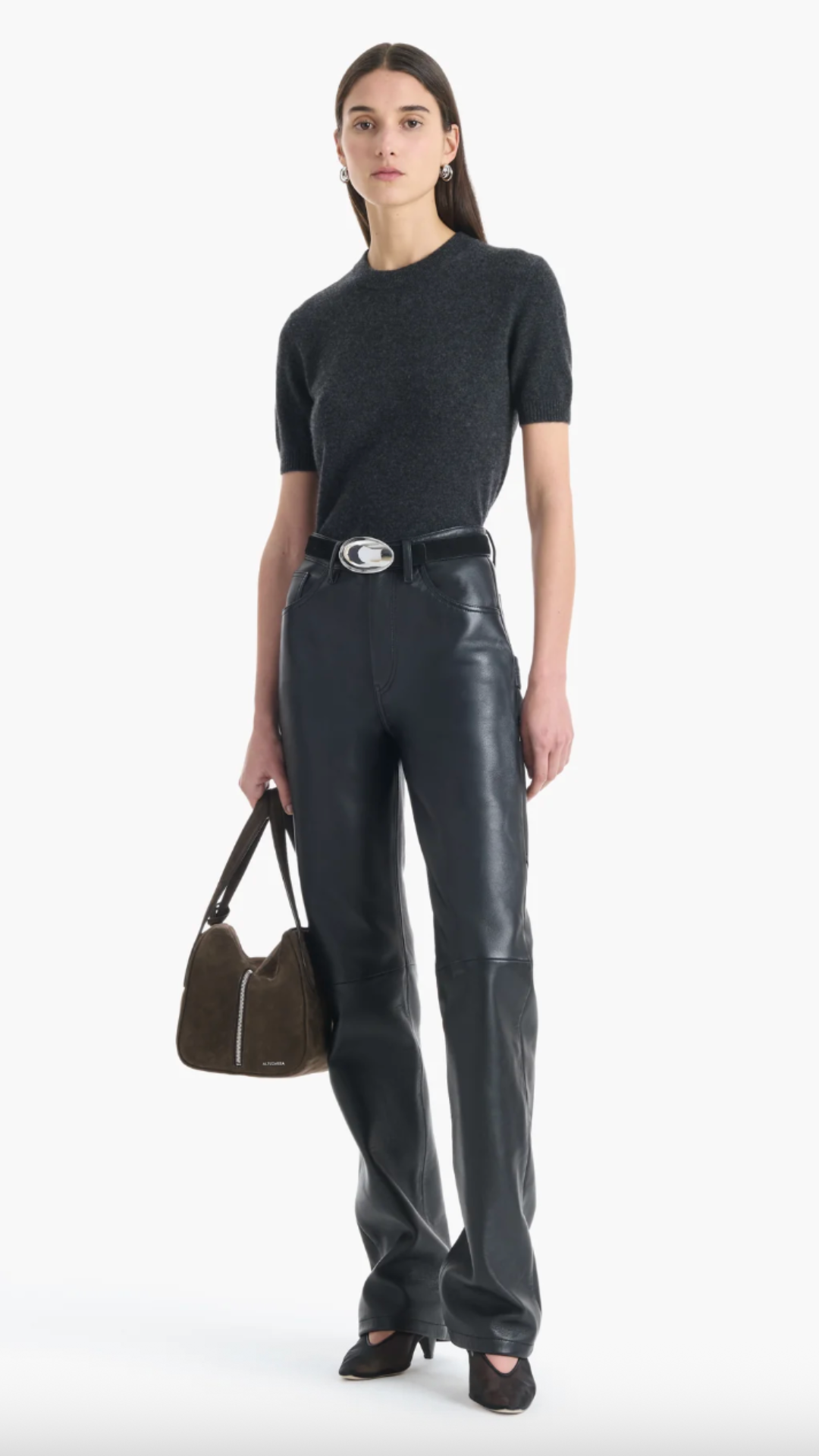 Altuzarra Otto Sweater in Jet Melange