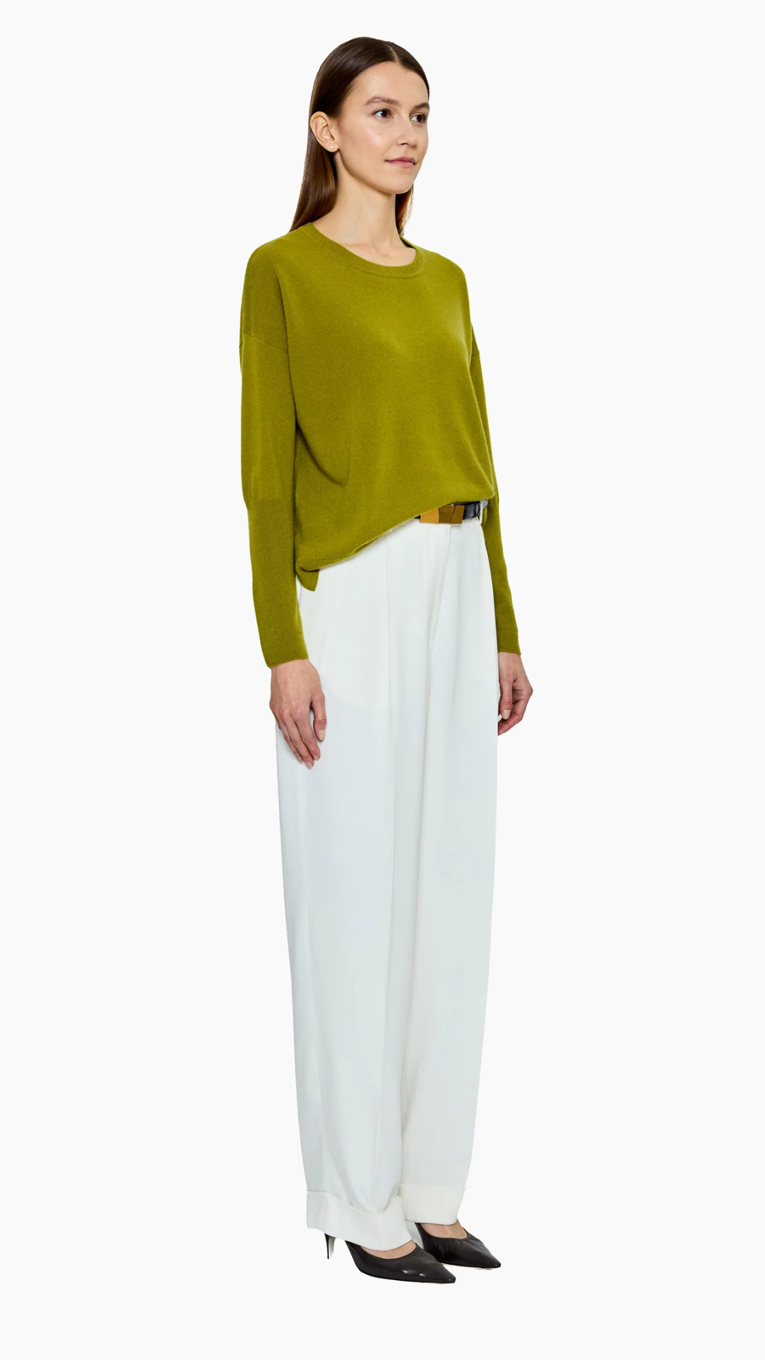 Arch 4 Manhattan Sweater in Caper Green