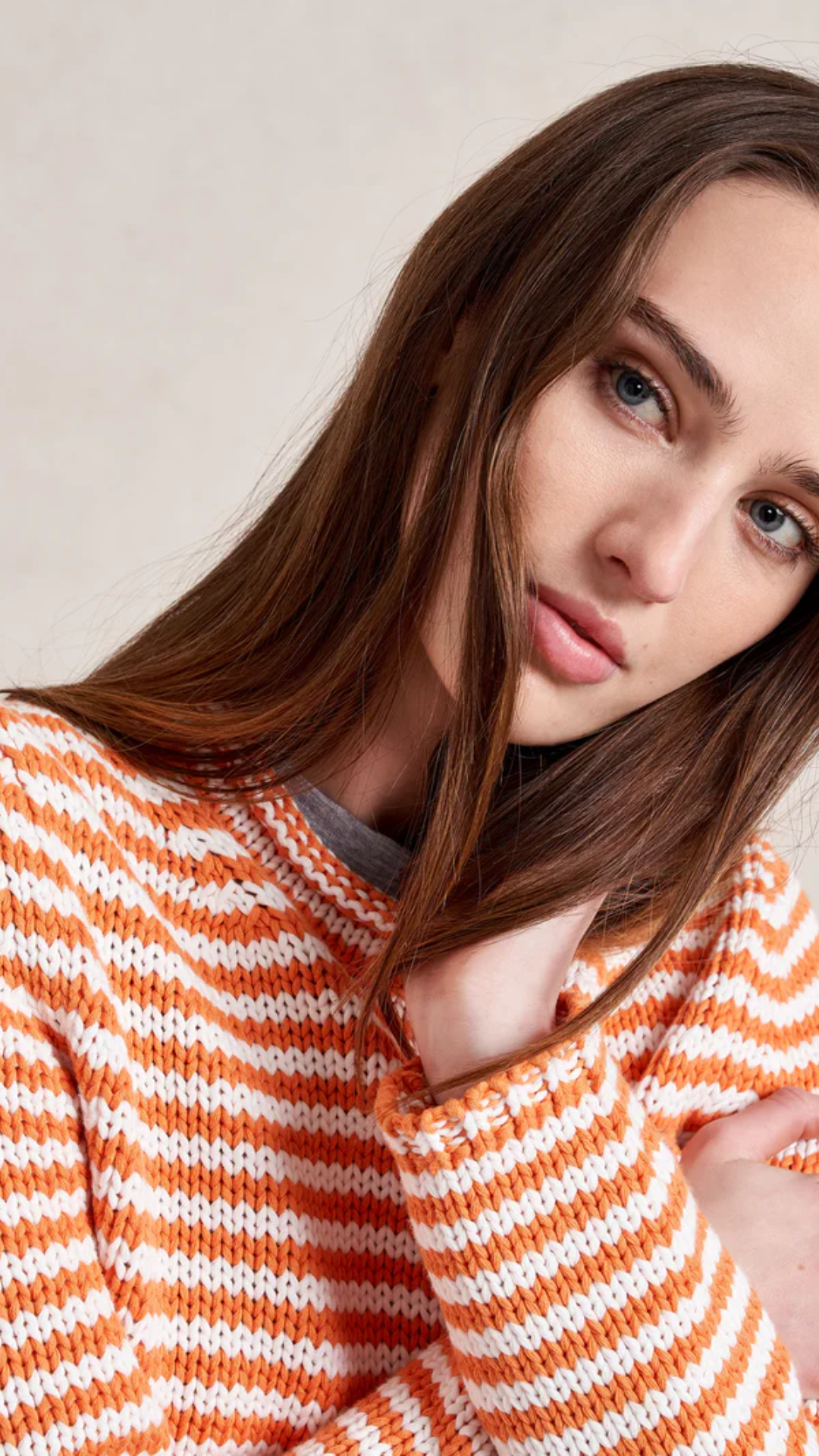 La Ligne Fine Stripe Mini Marina Sweater