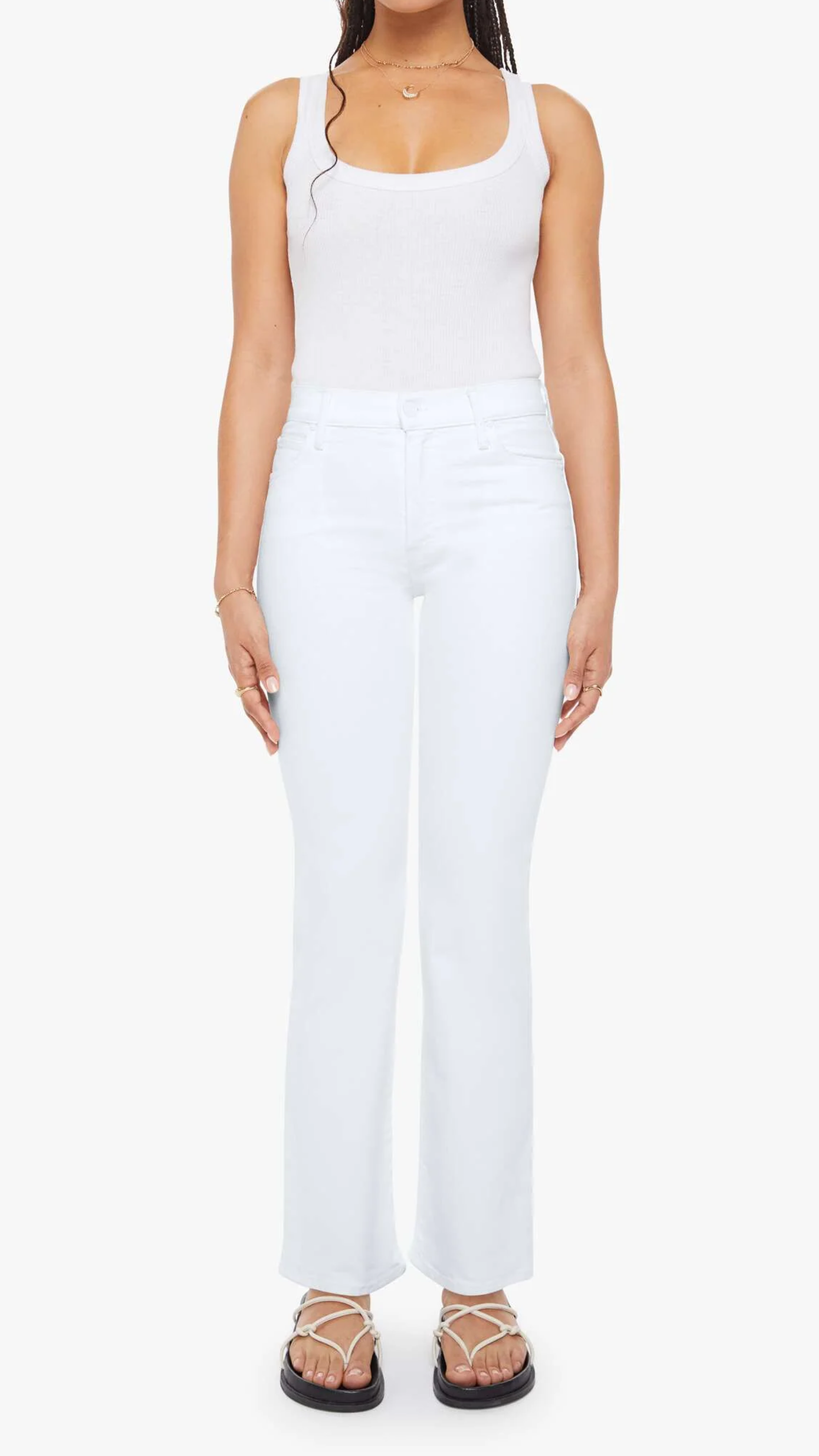 Mother PETITES The Lil Kick It Jean in Totally Innocent