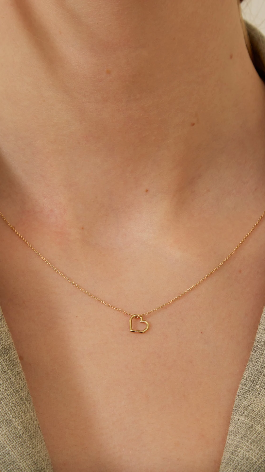 Aliita Mini Corazón Puro Necklace