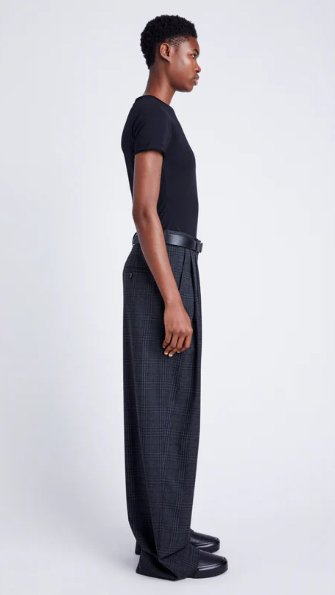 Proenza Schouler Grid Flannel Eleanor Pant