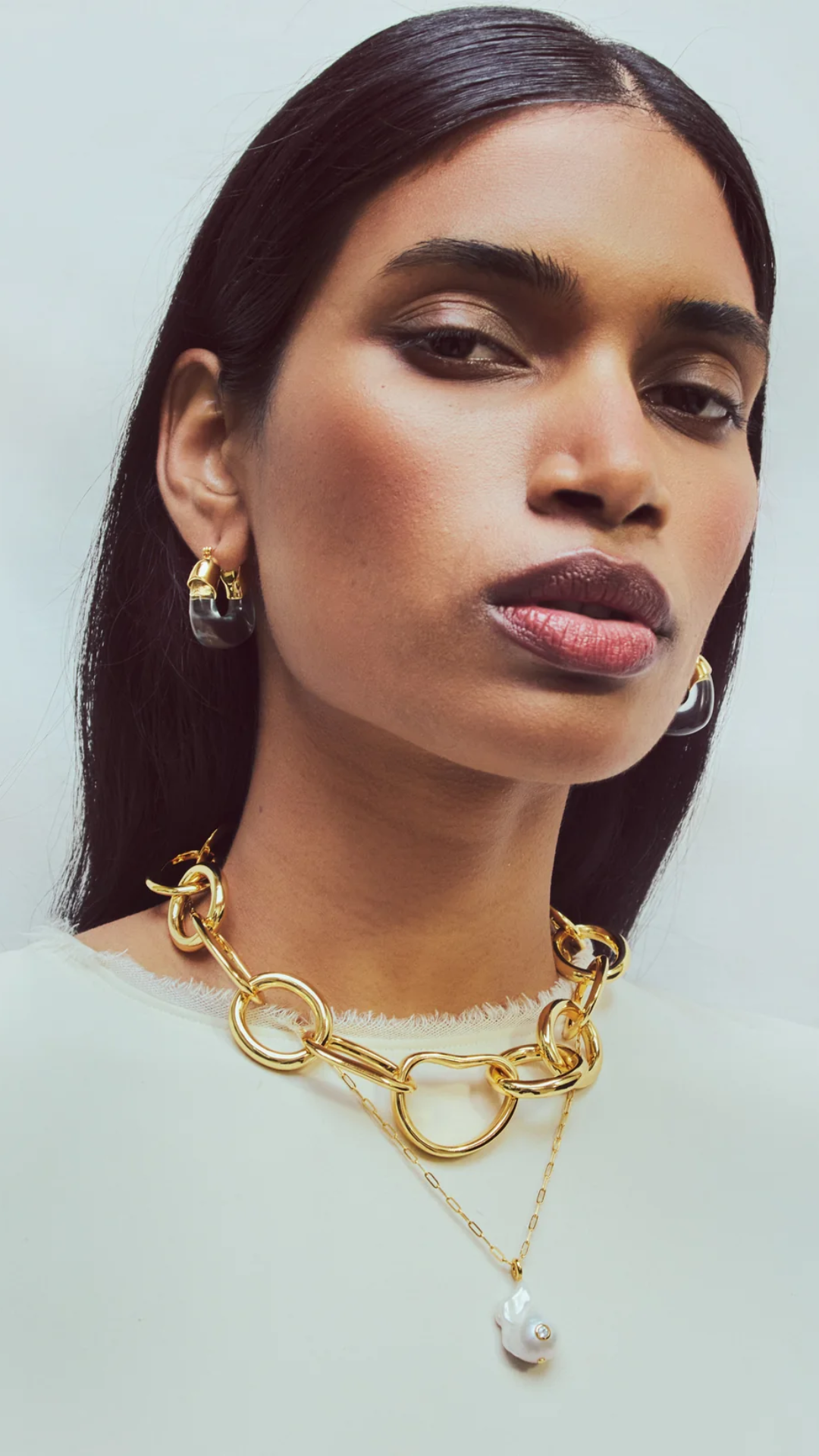 Lizzie Fortunato Oasis Necklace in Gold