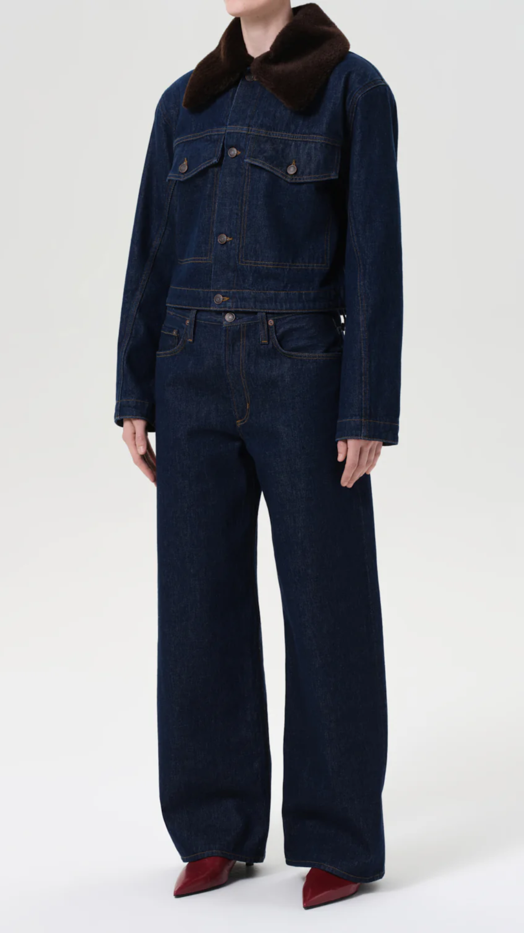 Agolde Walker Jacker in Rinse