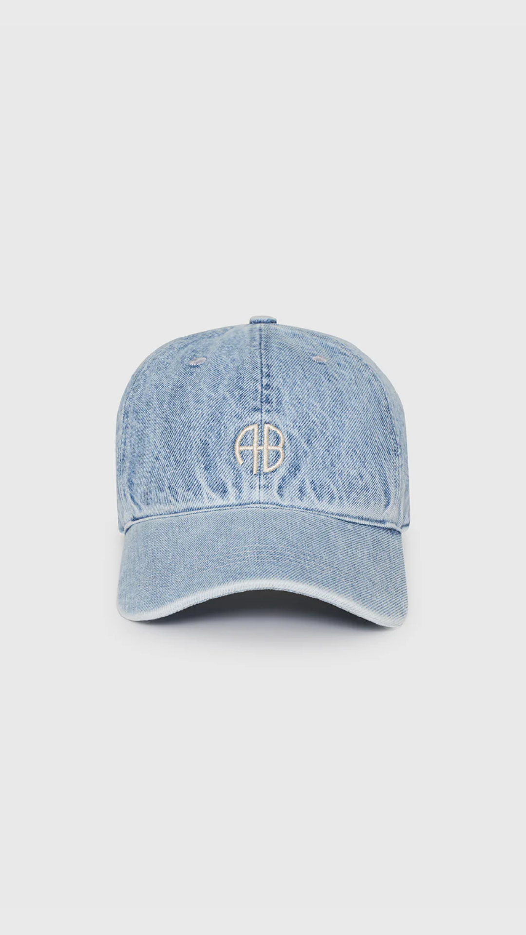 Anine Bing Jeremy Baseball Cap AB in Washed Blue