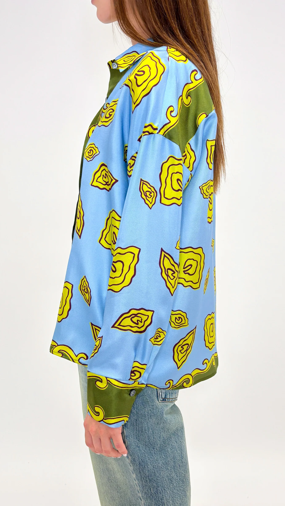 Odeeh Oyster Shirt in Sky