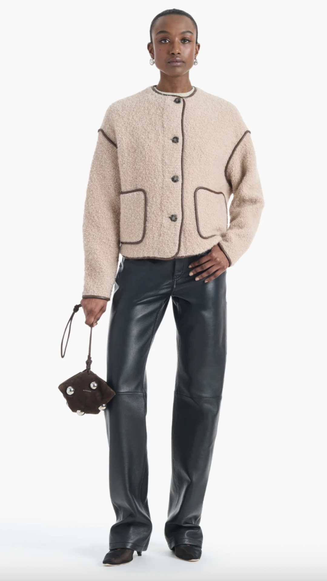 Altuzarra Irving Jacket in Akoya Pearl