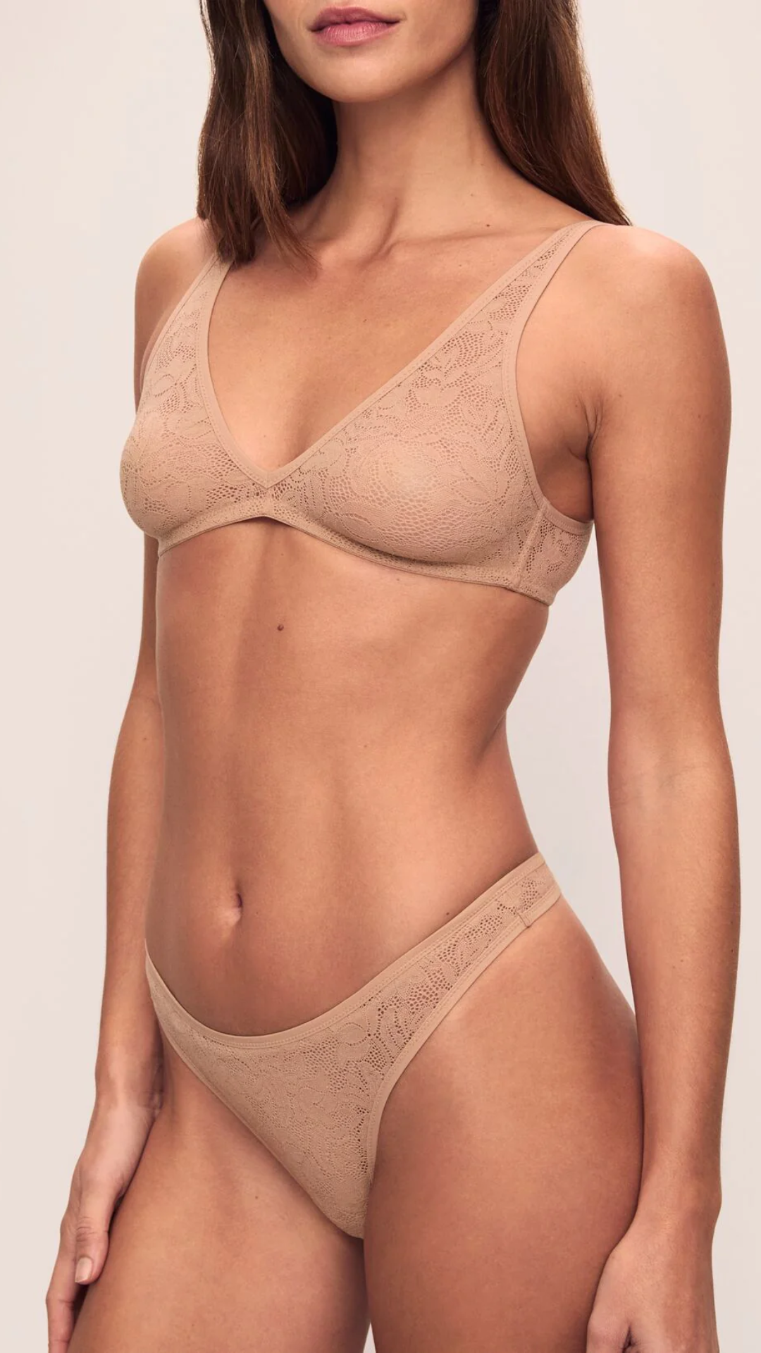 Eberjey Soft Stretch Thong in Sunkiss