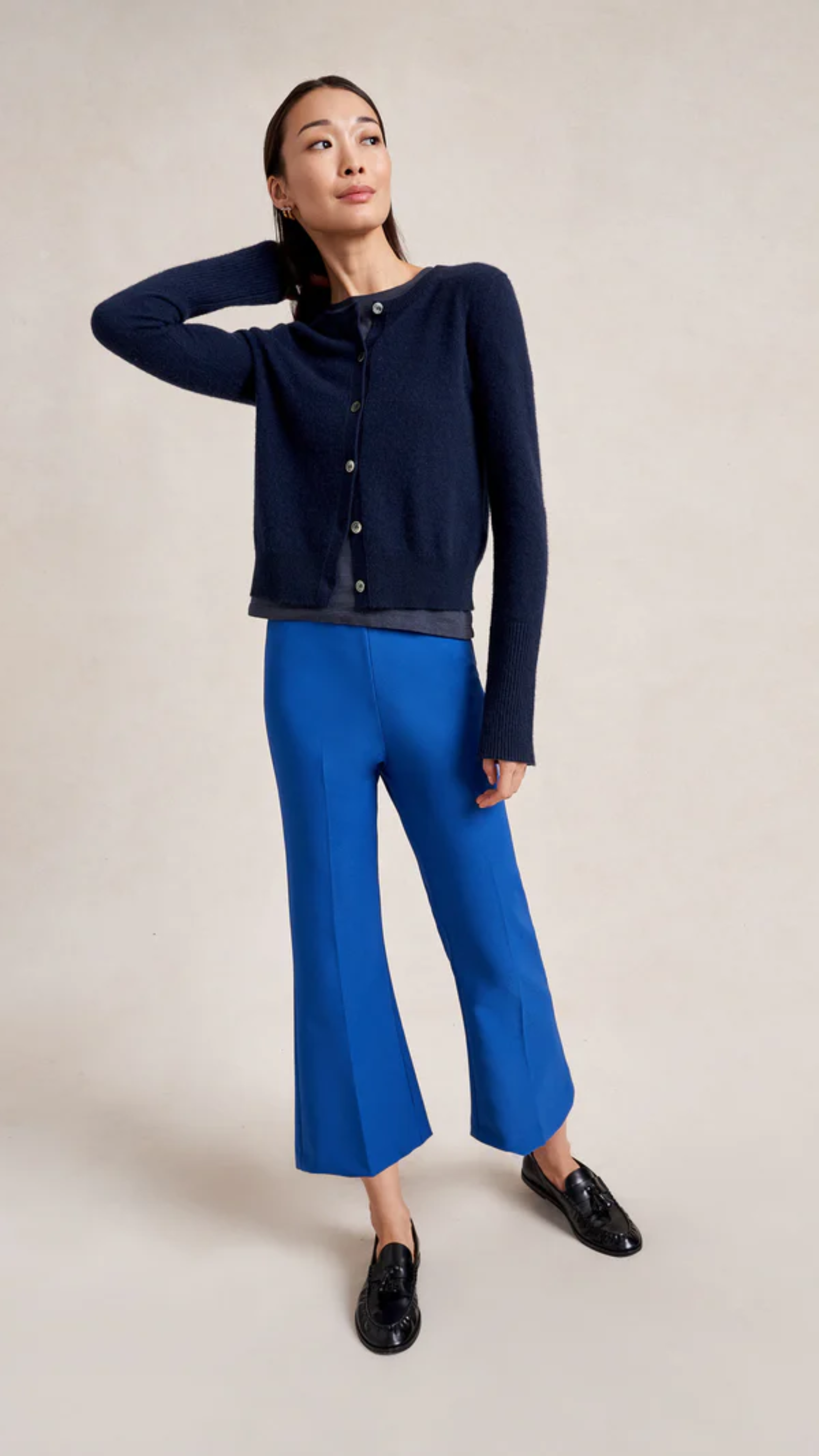 La Ligne Gaia Trouser in Cobalt