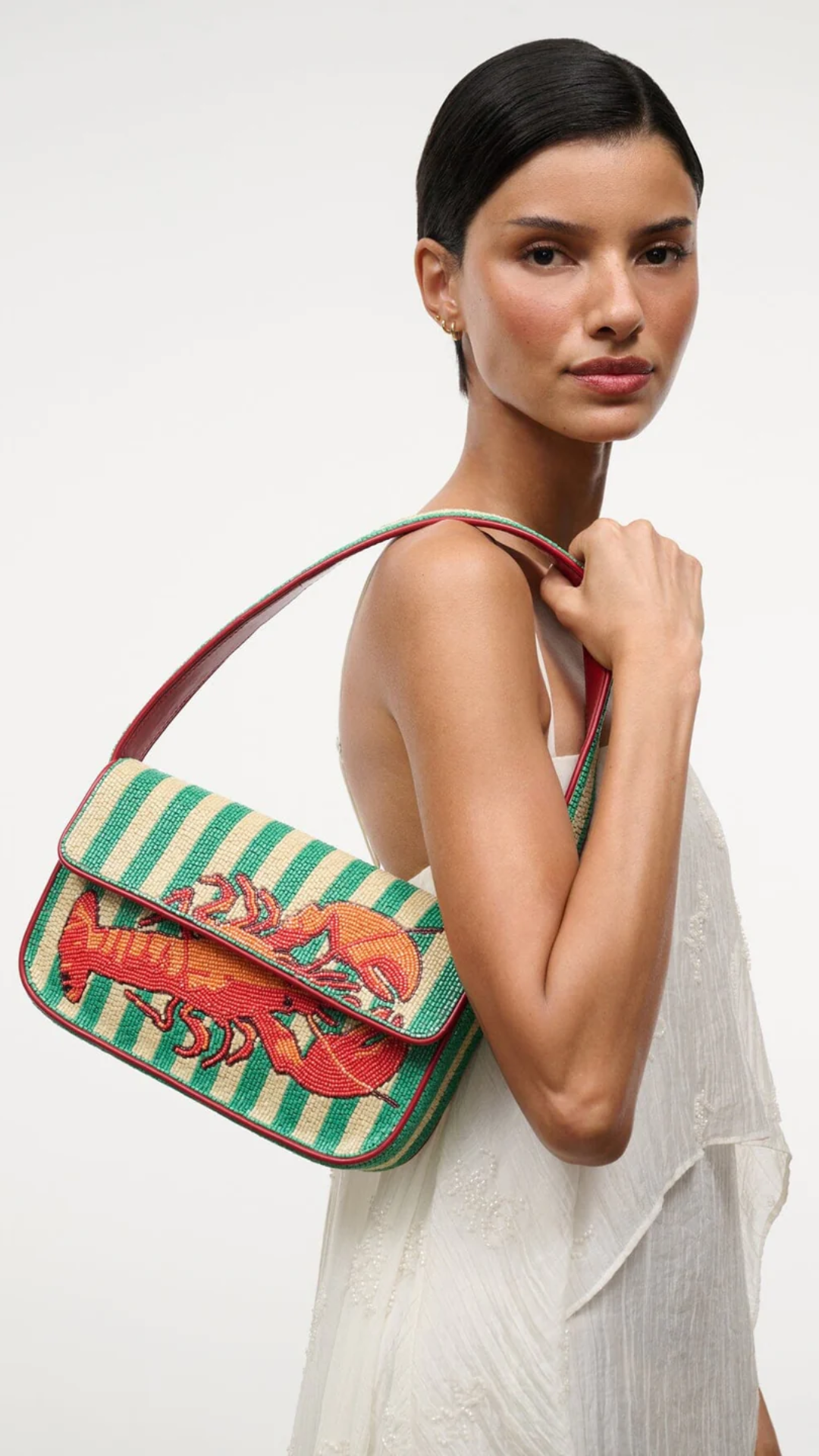 Staud Tommy Beaded Bag