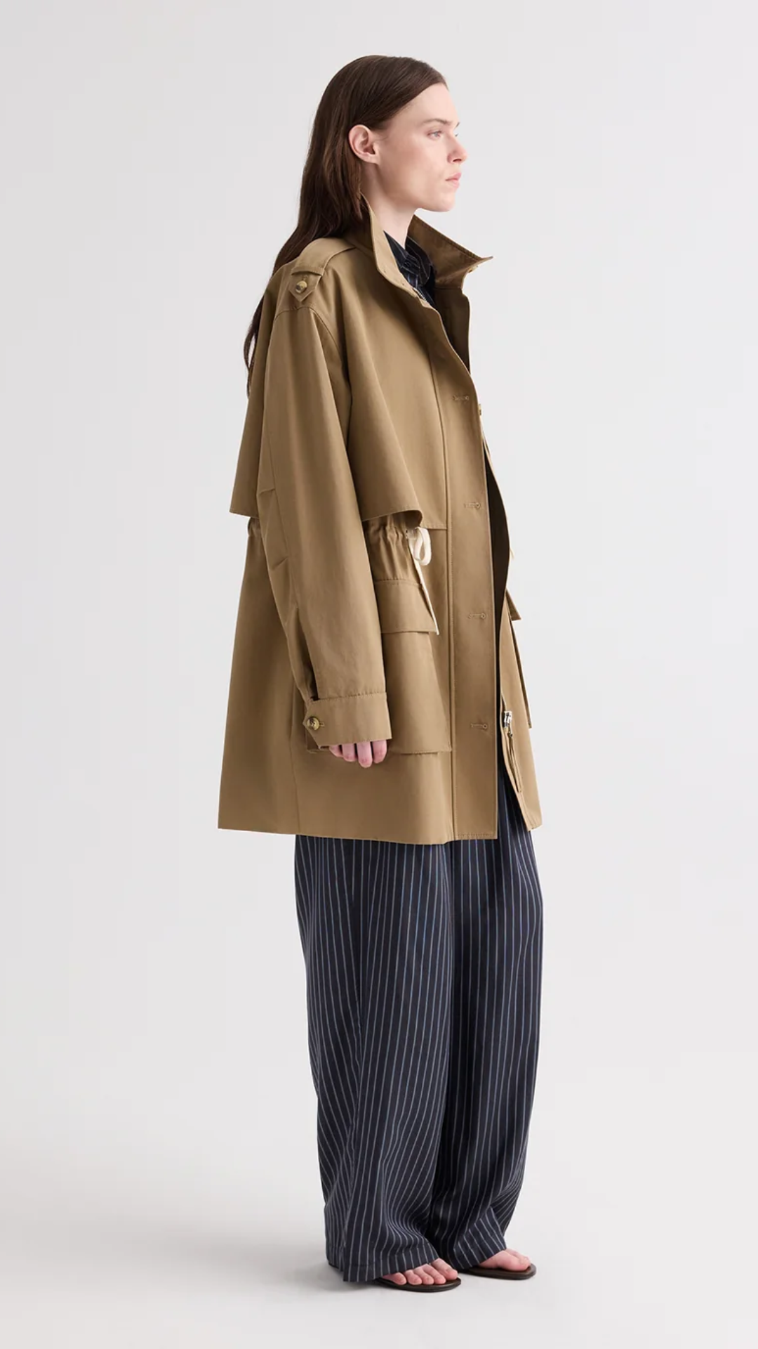 TWP Drawing Conclusions Jacket in British Khaki