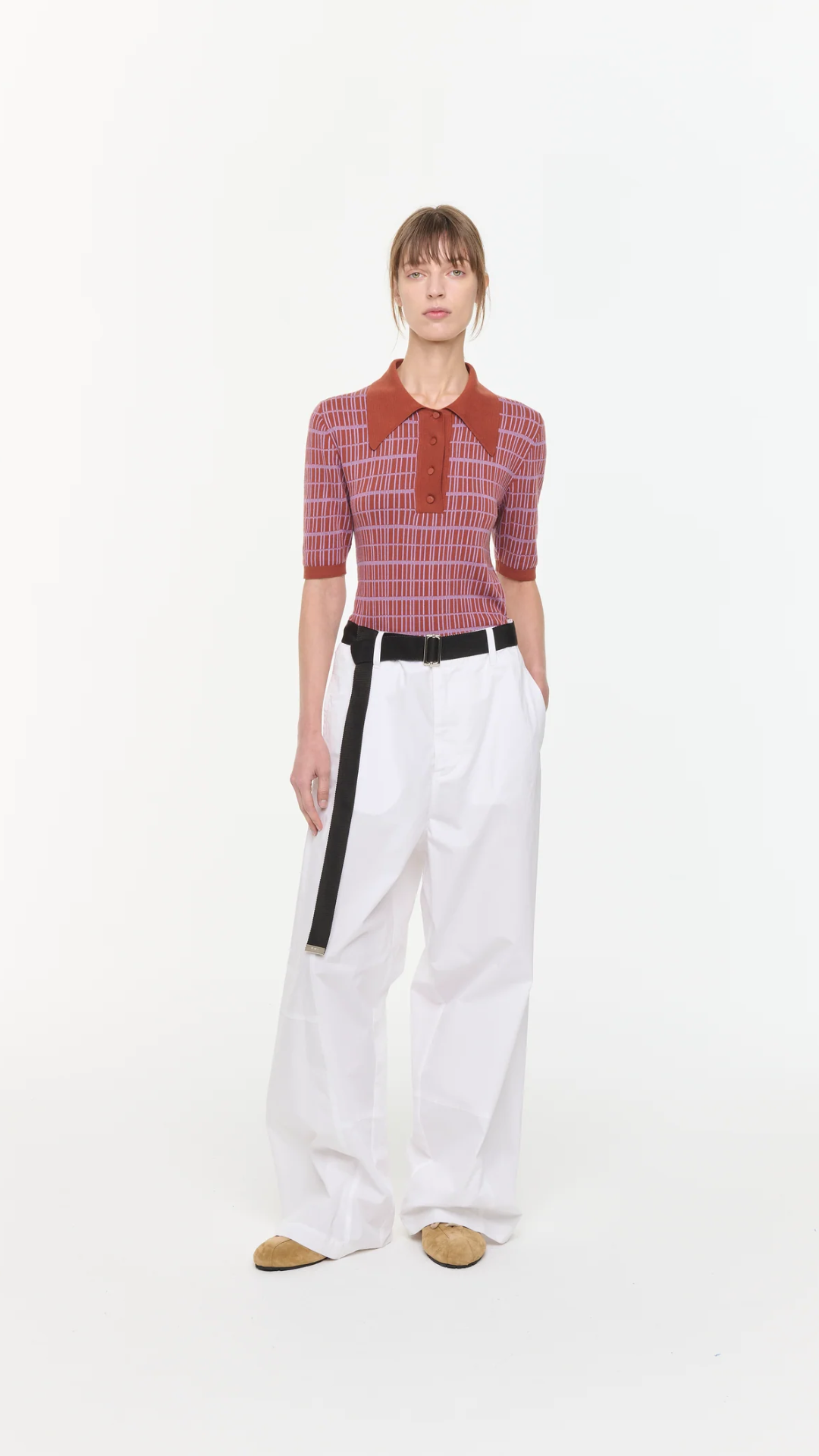 Plan C Trousers in White
