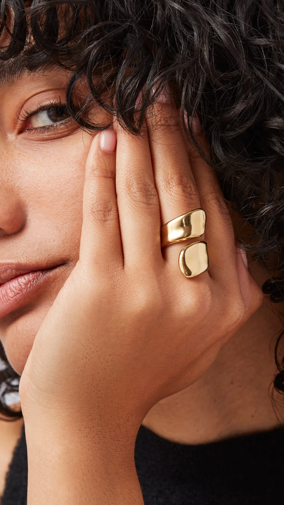 Jenny Bird Solene Ring in Gold